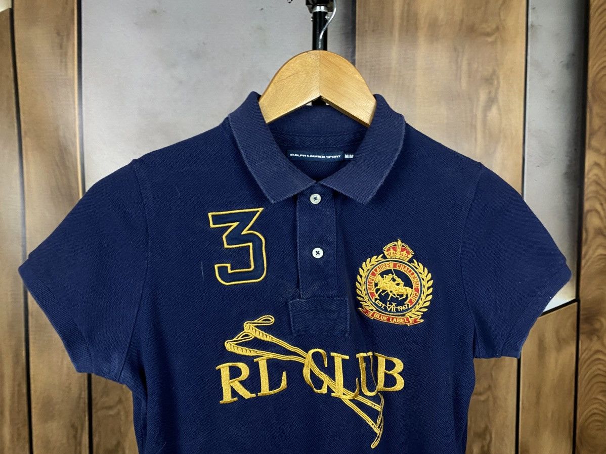 Polo Ralph Lauren 🎠Vintage 90s Polo T-Shirt Polo Ralph Lauren RL Club VTG Tee🎠 Size M / US 6-8 / IT 42-44 - 4 Thumbnail