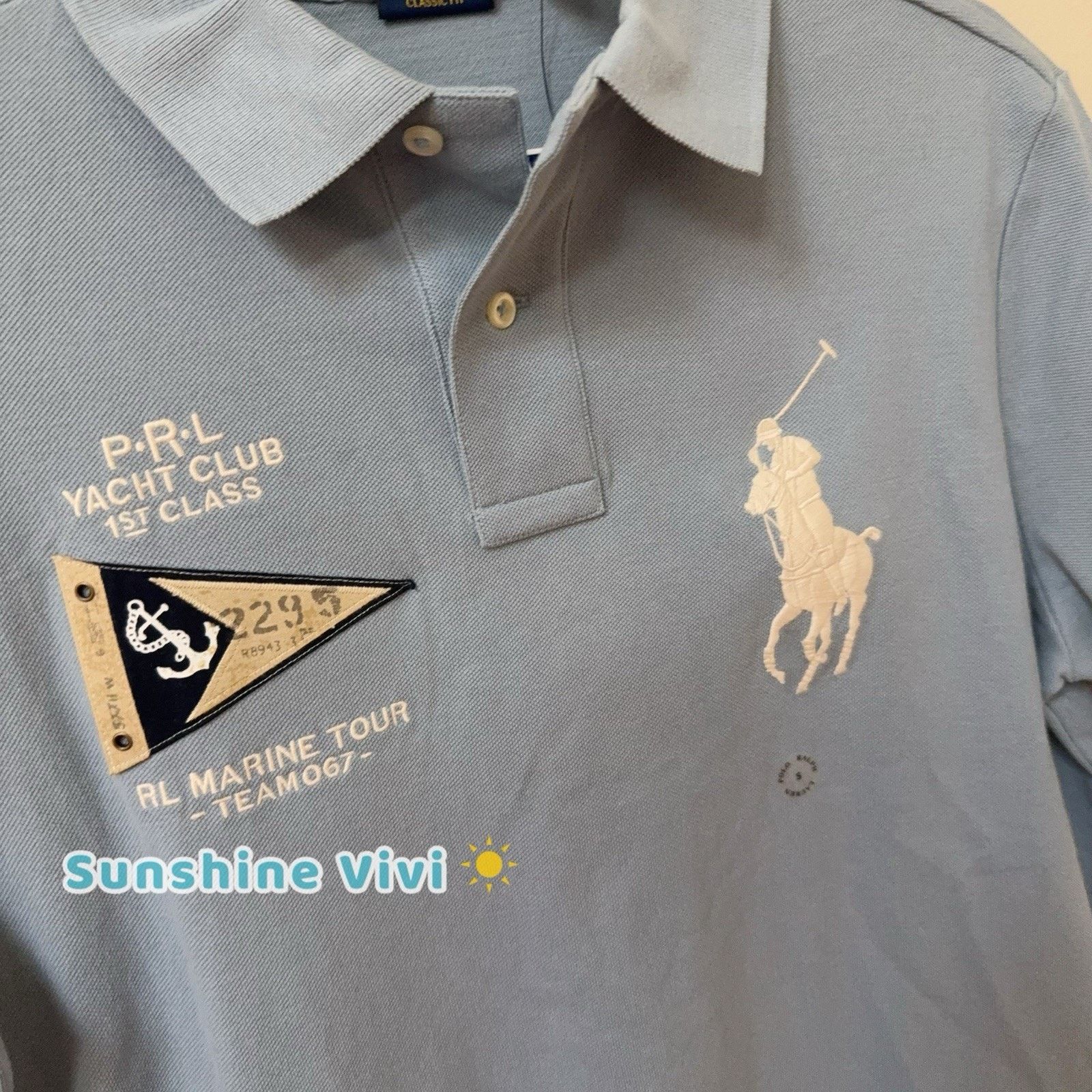 Polo Ralph Lauren NWT POLO RALPH LAUREN men Polo Shirt Big Pony Marine Blue Size US S / EU 44-46 / 1 - 3 Thumbnail