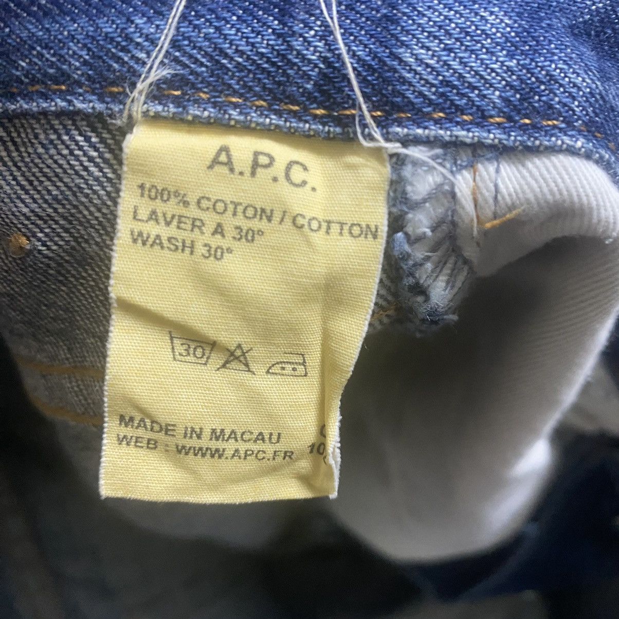 A.P.C. A.P.C Butler Jeans Distressed Size US 29 - 19 Thumbnail