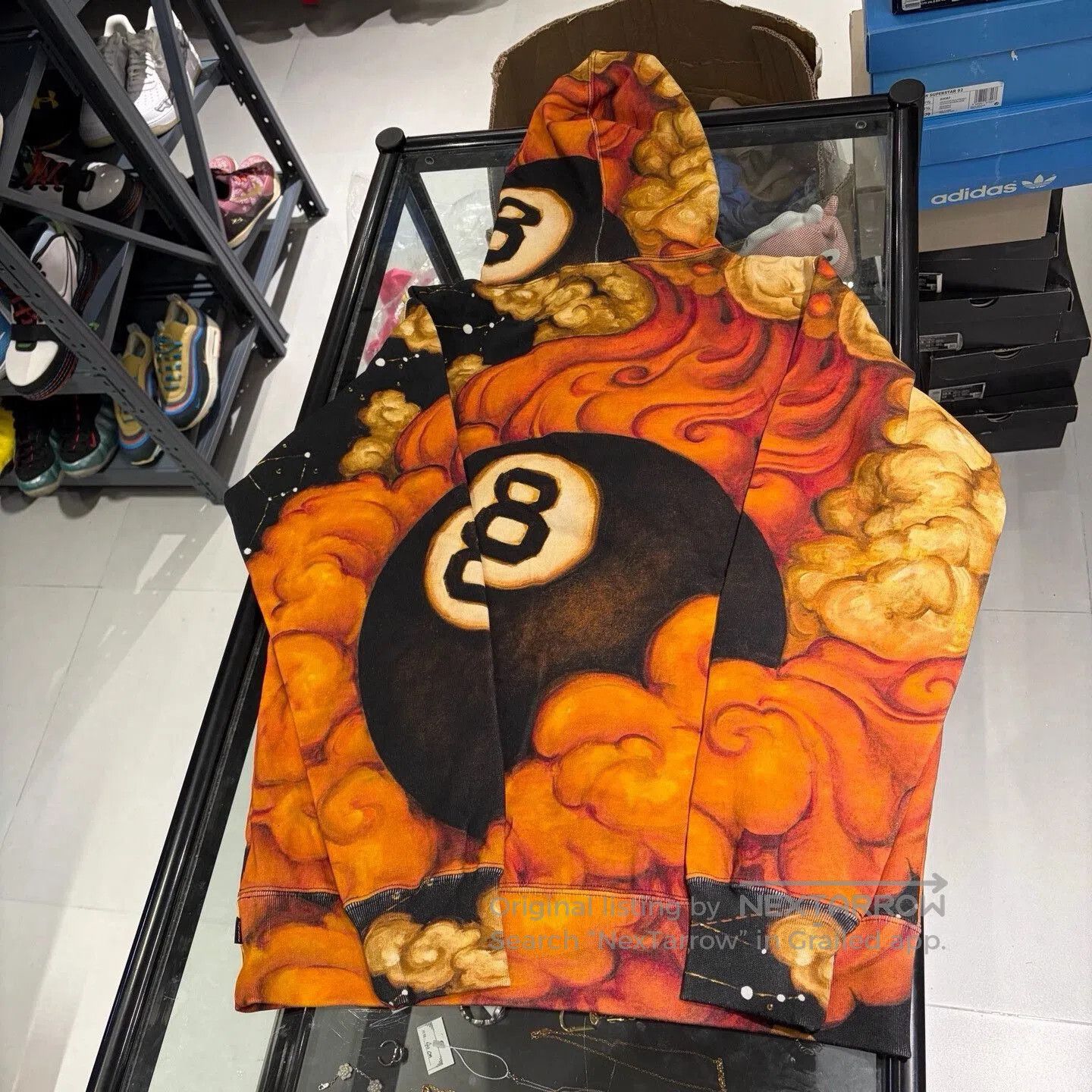 Supreme Supreme FW19 Martin Wong 8-Ball Hooded Sweatshirt. Size US M / EU 48-50 / 2 - 4 Thumbnail