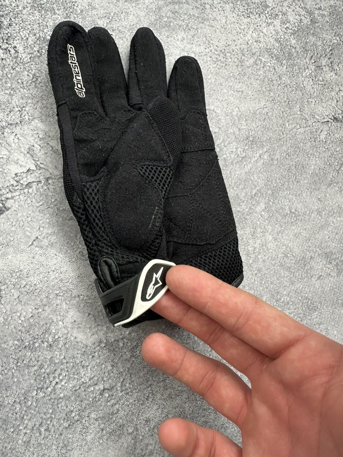 Alpinestars Alpinestars Motorcycle Racing Black Tactical Gloves Size S Size ONE SIZE - 10 Thumbnail