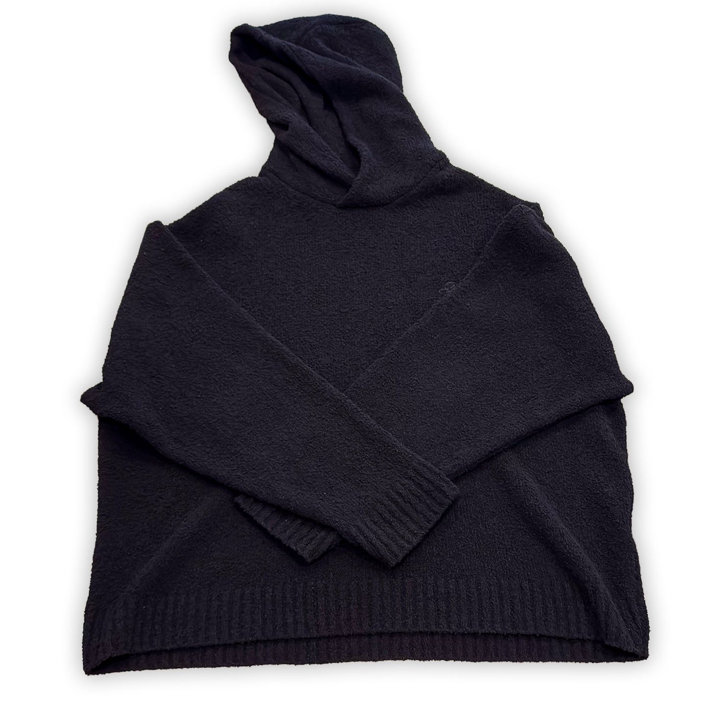 Represent Clo. Represent Clo Jet Black Heavy Boucle Hoodie Size US XXL / EU 58 / 5 - 3 Thumbnail