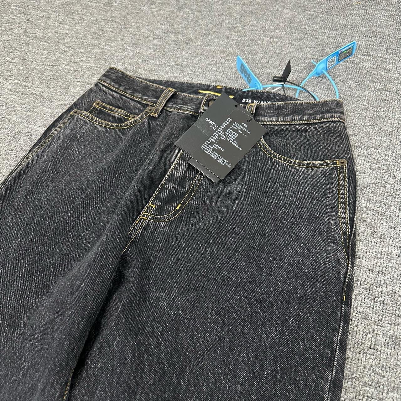 Saint Laurent Paris Saint laurent Dark mid-rise jeans 2501-Nextarrow Size US 27 - 3 Thumbnail