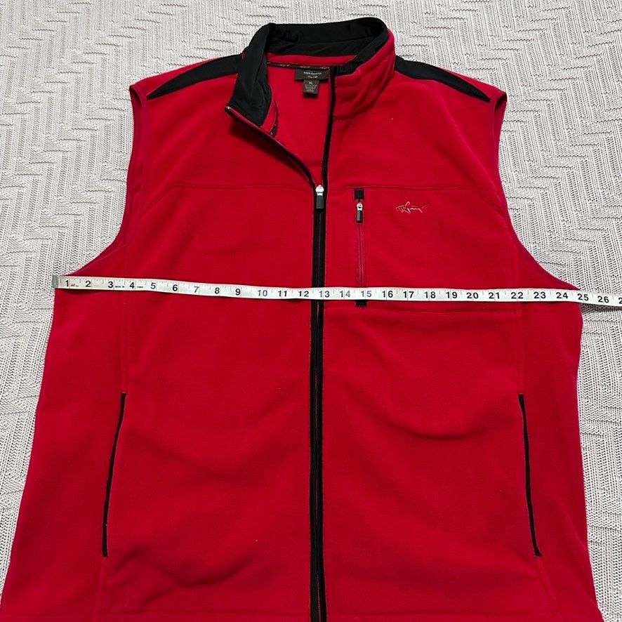 Greg Norman Greg Norman red fleece vest size XL Size US XL / EU 56 / 4 - 4 Thumbnail