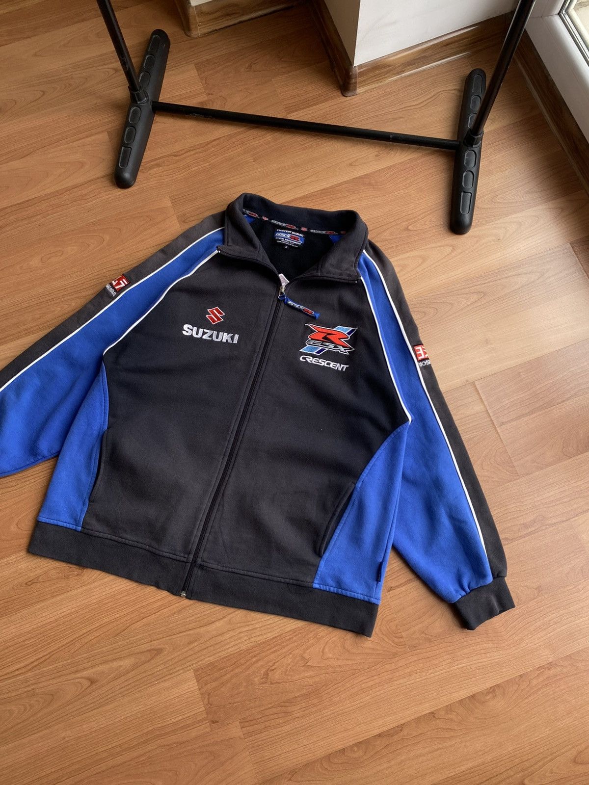Other Suzuki Crescent Vintage Racing Moto Track Jacket Sz XL Size US XL / EU 56 / 4 - 2 Thumbnail