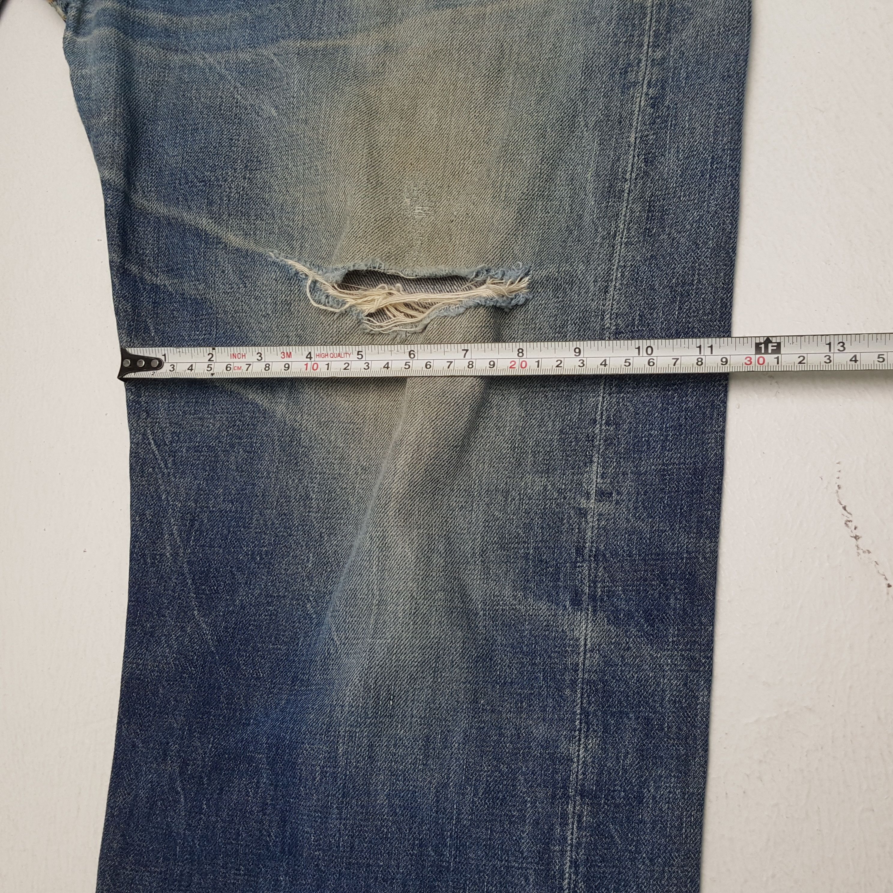 Japanese Brand × Vintage EVISU Japanese Brand Fashion Style Custom Daicock Jeans Size US 35 - 10 Thumbnail