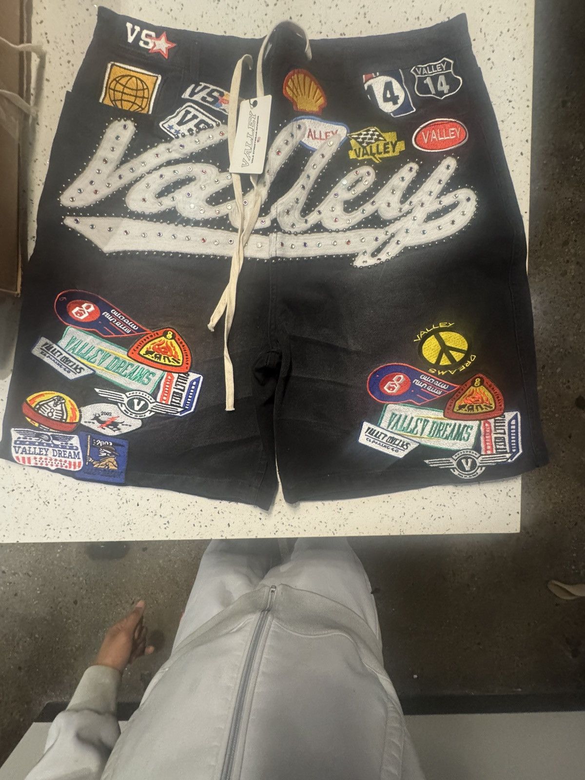 Vale Vale Forever 1980s Jorts Size US 36 / EU 52 - 4 Thumbnail