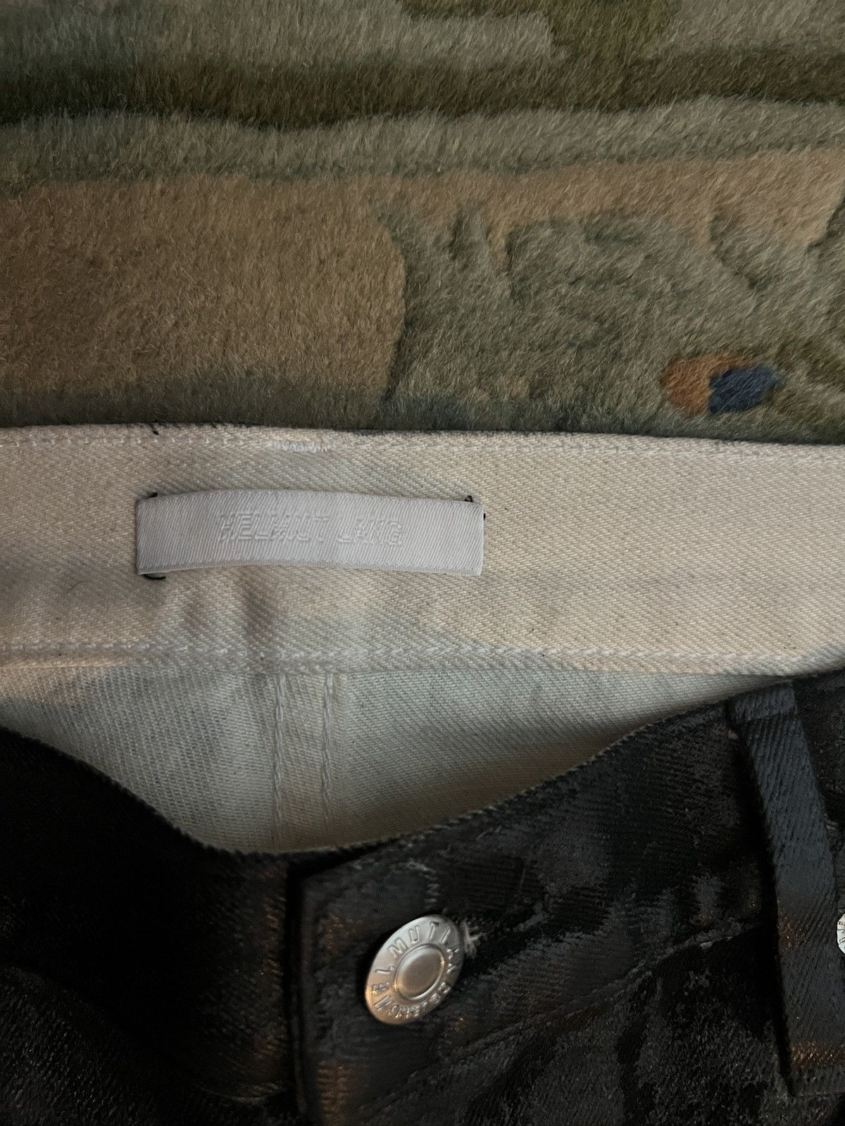 Helmut Lang Helmut Lang Foiled Jeans Size US 30 / EU 46 - 6 Thumbnail