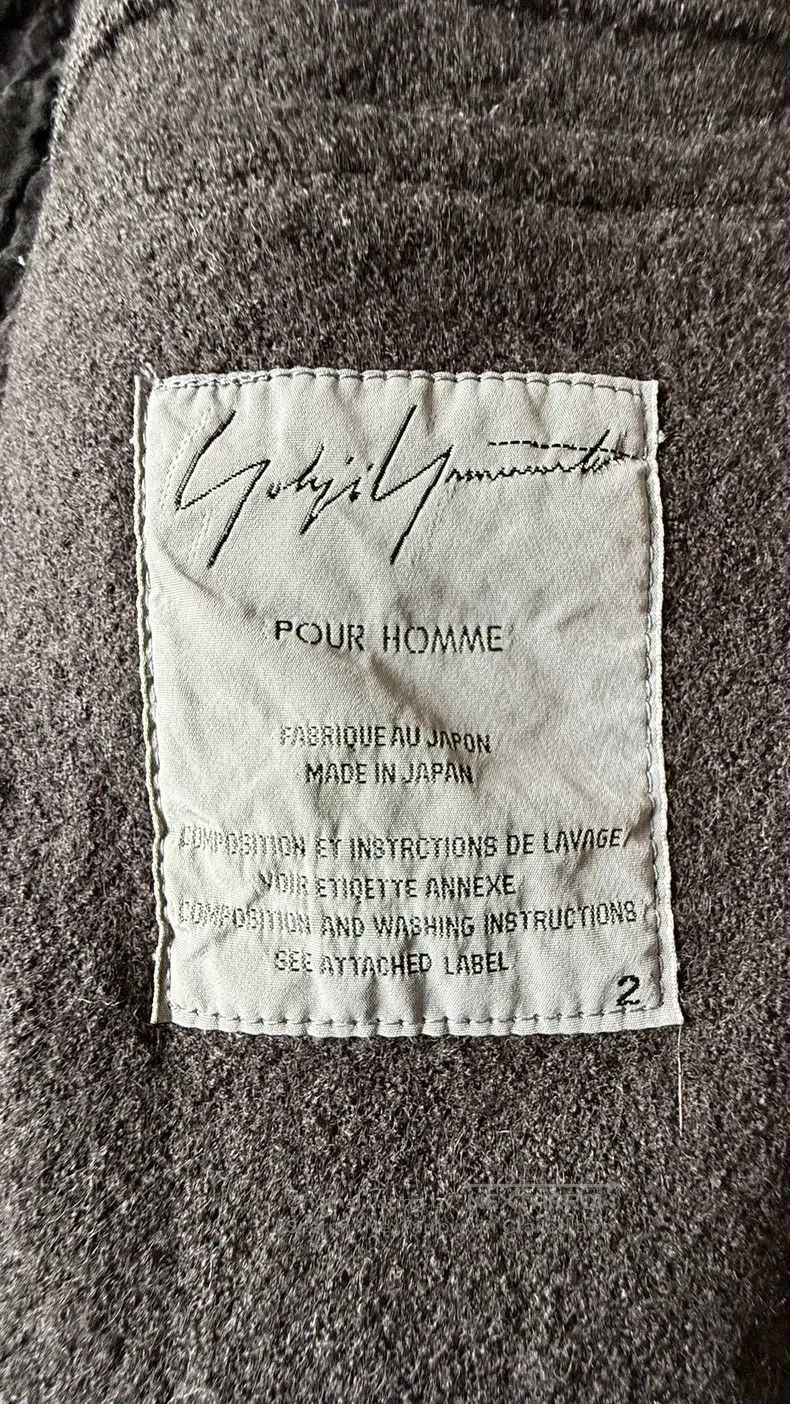 Yohji Yamamoto Yohji Yamamoto Runway Wool Coat Size US M / EU 48-50 / 2 - 7 Thumbnail