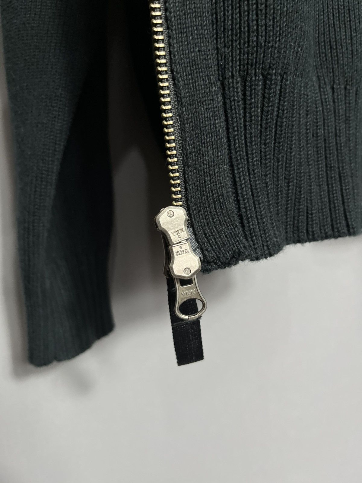 Polo Ralph Lauren Polo Ralph Lauren sweater full zip knit mens black vintage Size US XL / EU 56 / 4 - 8 Thumbnail