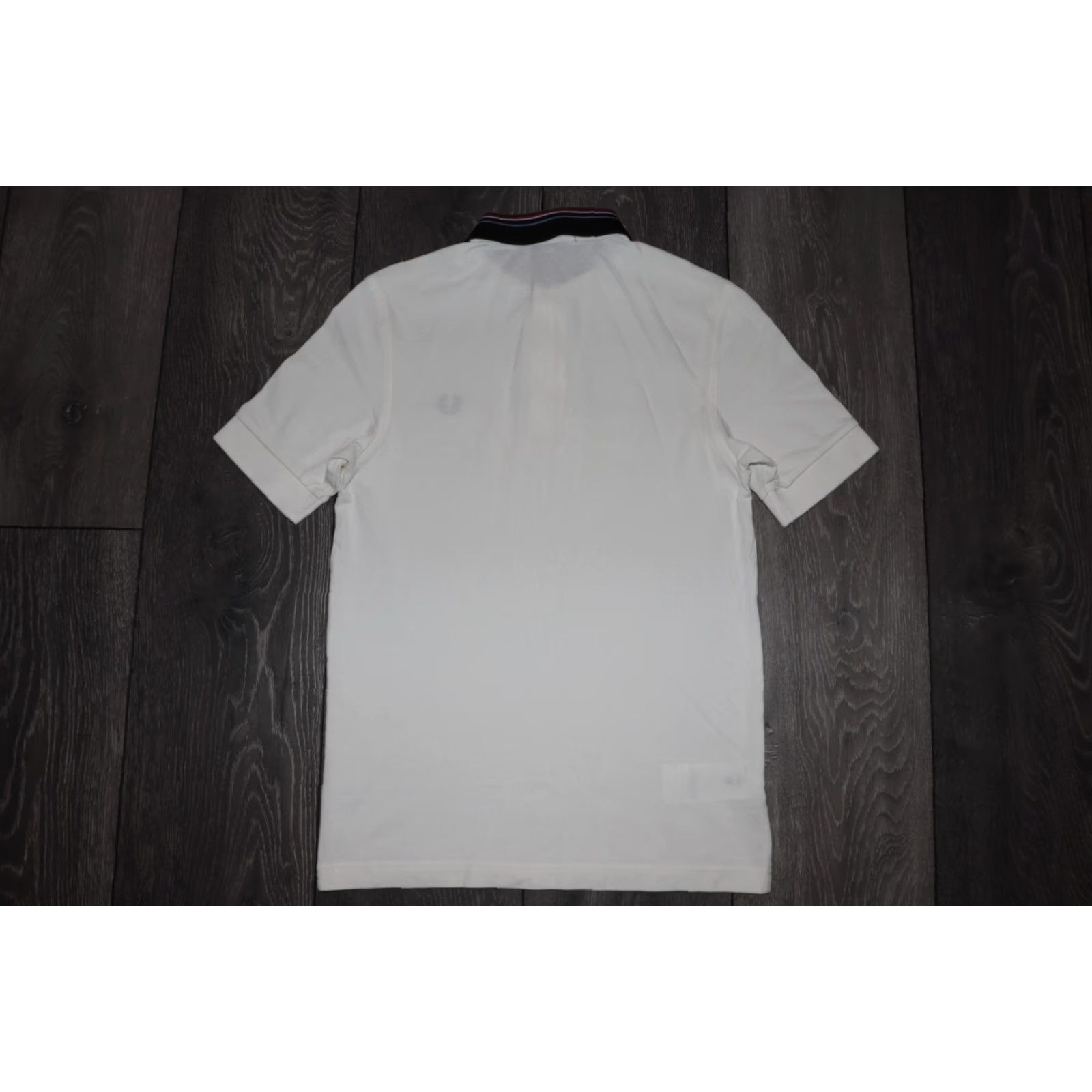 Fred Perry Fred Perry Polo Shirt Short Sleeve Striped Collar White XS 100% Cotton Men Polo Shirt XS White Fred Perry M6504 Size US XS / EU 42 / 0 - 7 Thumbnail