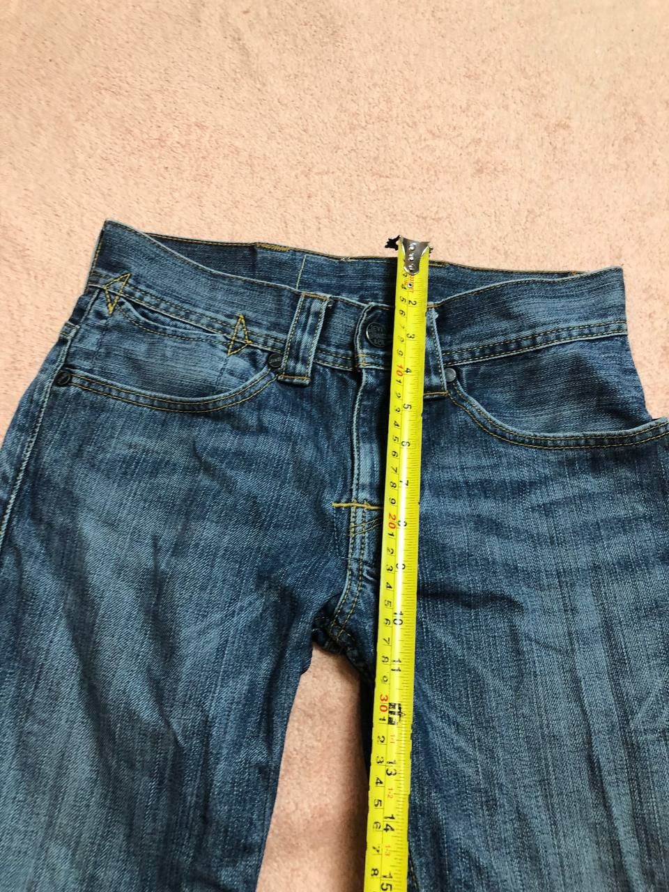 Levi's Vintage Levis Jeans 29x34 Dark Wash Straight STREETWEAR Size 29" - 13 Thumbnail