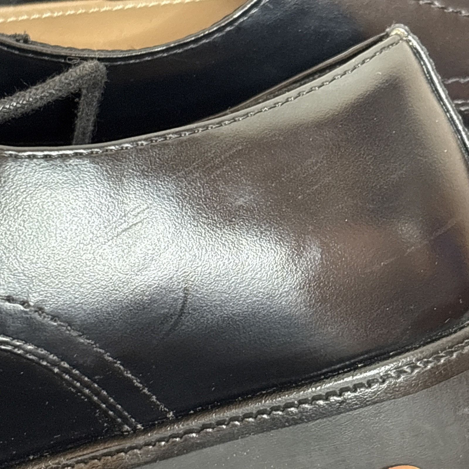 H&M H&M Oxford Shoes Womens 9 Black Faux Leather Lug Sole Brogue Size US 9 / IT 39 - 11 Thumbnail