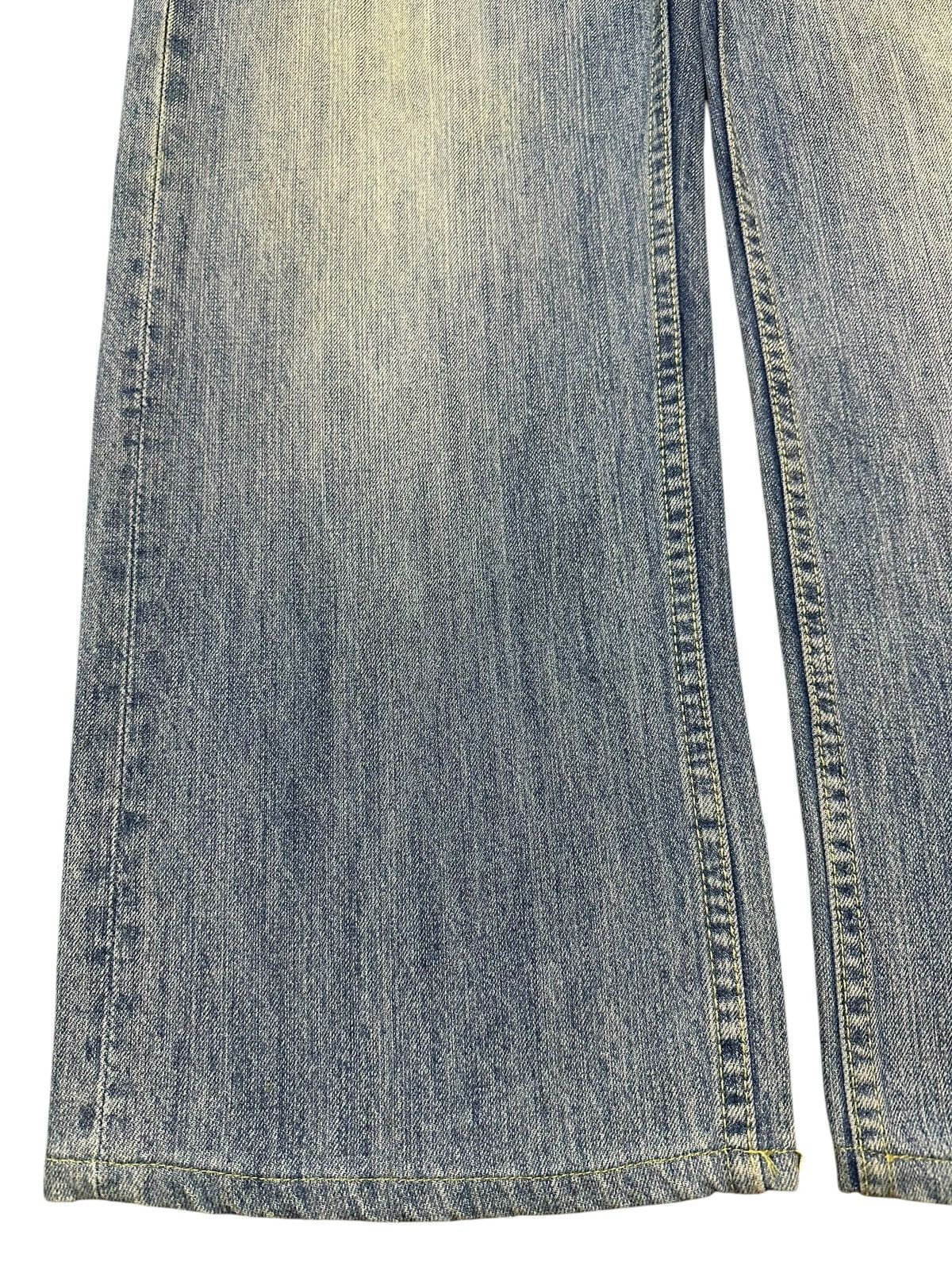 Sugar Cane Vintage Japanese Brand Mud Faded Wash Style Baggy Jeans Size US 36 / EU 52 - 7 Thumbnail