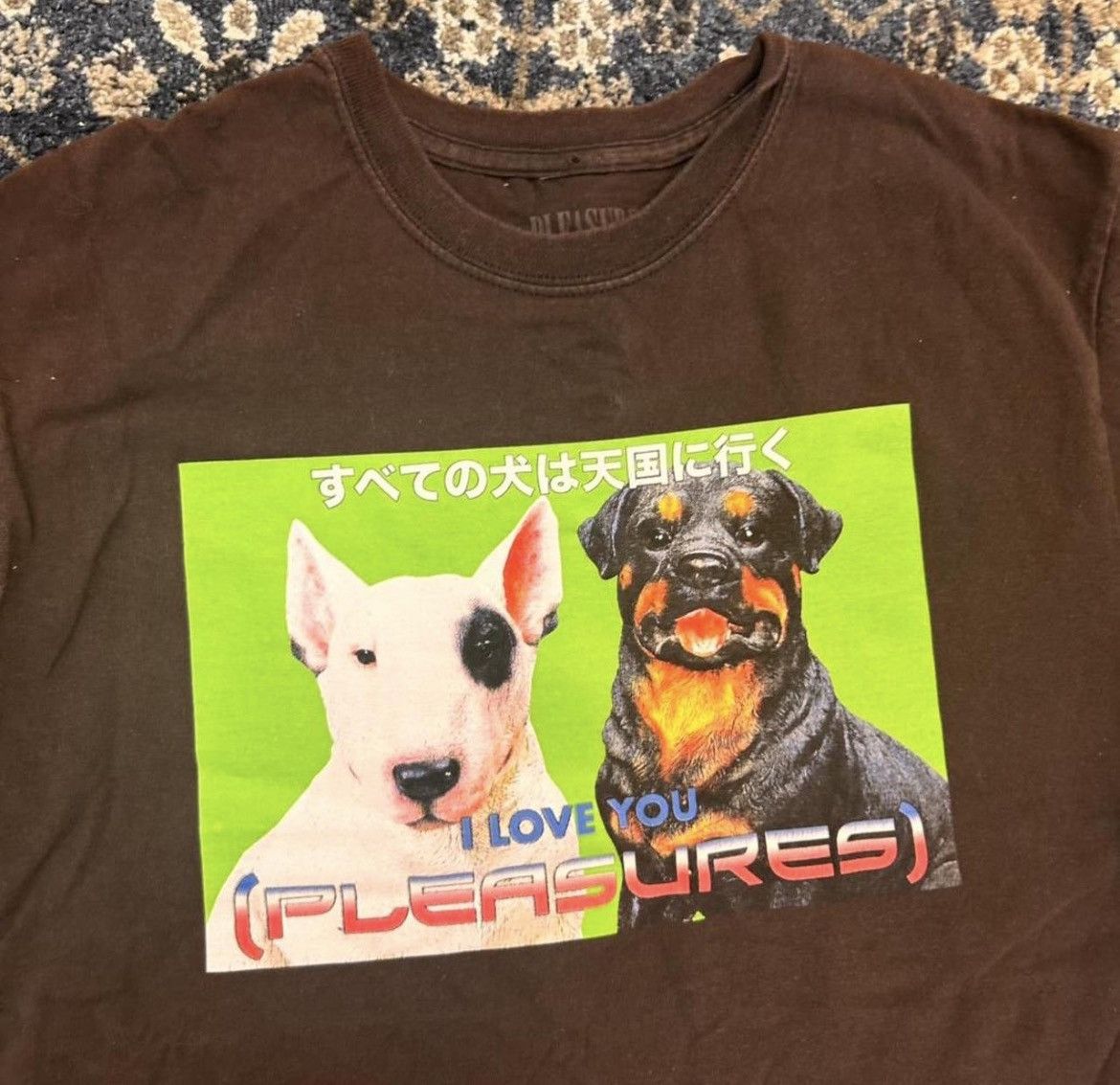 Pleasures Pleasures dog tee mens medium Size US M / EU 48-50 / 2 - 2 Thumbnail