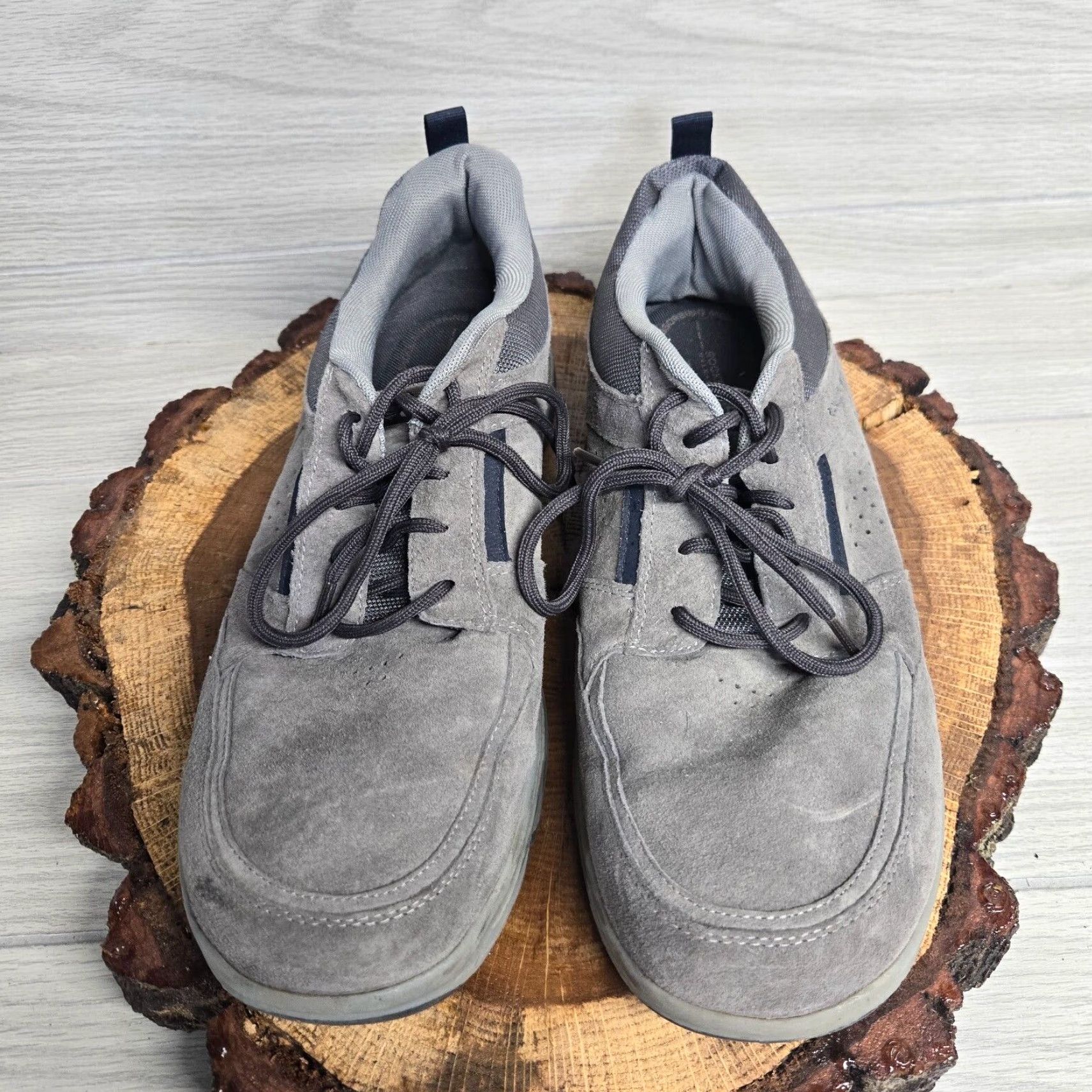 Rockport Rockport Men's Running Shoes Low Top Leather Perforated Gray M77080 11.5 Adult Shoes Size US L / EU 52-54 / 3 - 3 Thumbnail