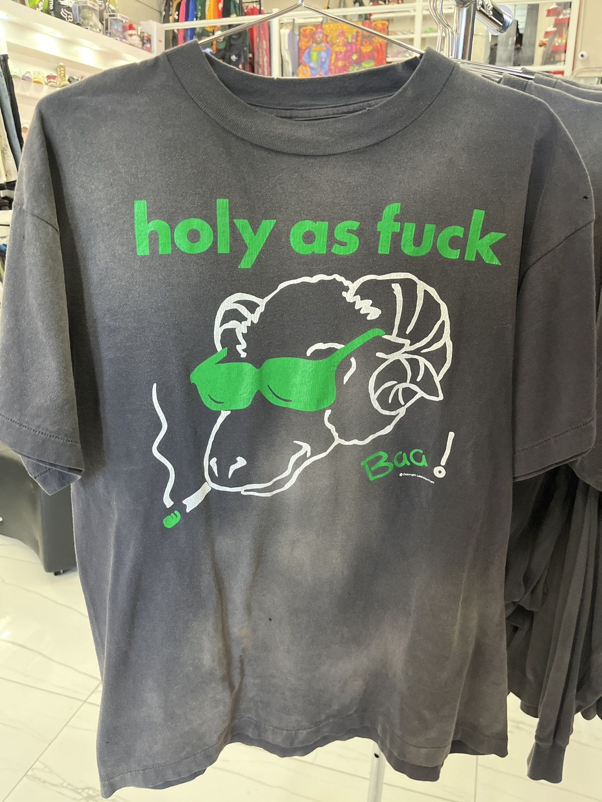 Saint Michael Baa Sheep Smoke Tee Size US L / EU 52-54 / 3 - 1 Thumbnail