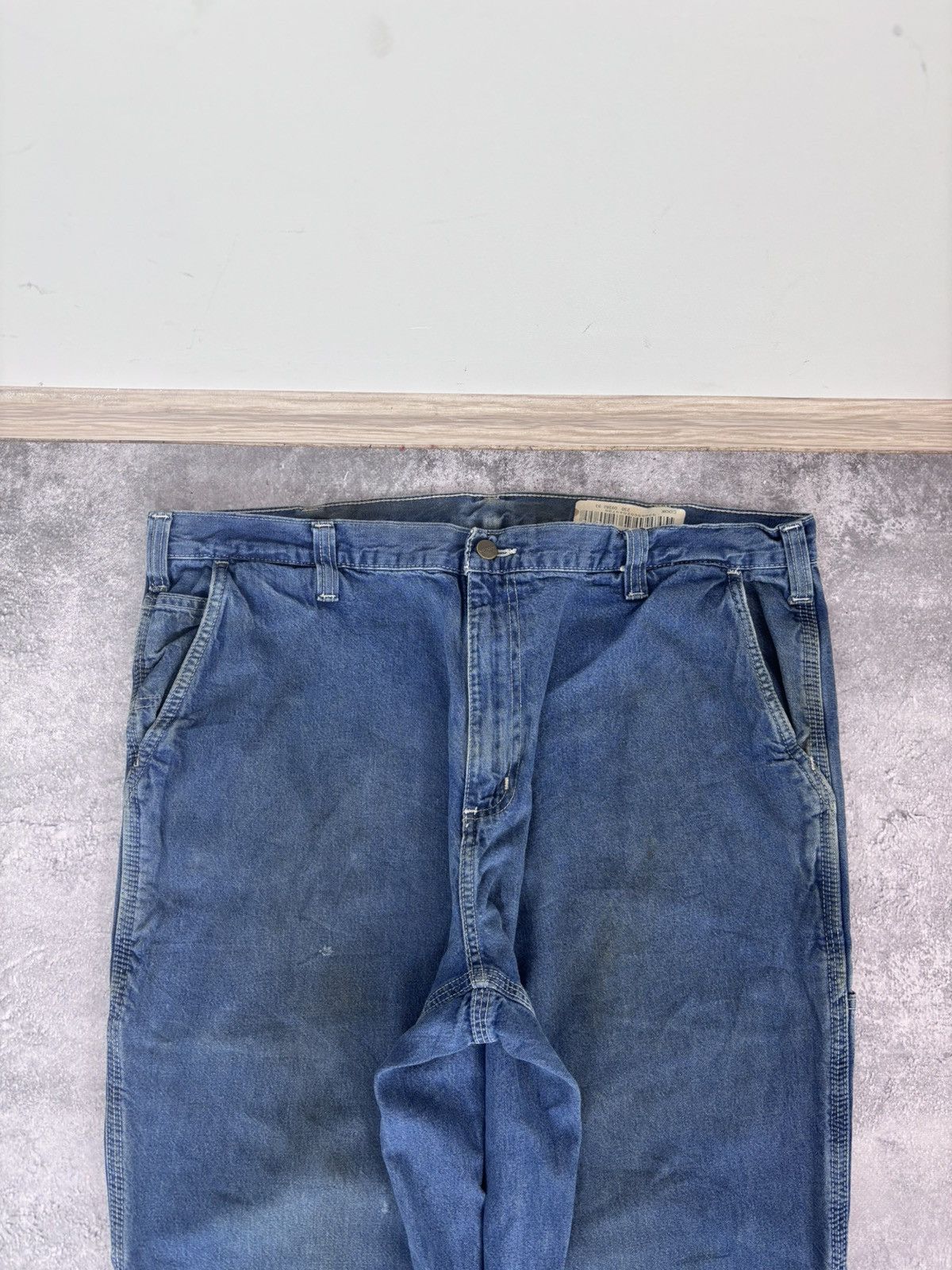Carhartt Carhartt Men’s Denim Jeans Dungaree Fit USA Workwear Size US 38 / EU 54 - 16 Thumbnail