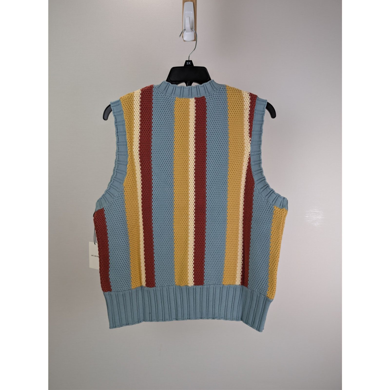 Aime Leon Dore o1rshd1 Collegaite Striped Vest in Tourmaline Size US L / EU 52-54 / 3 - 13 Thumbnail