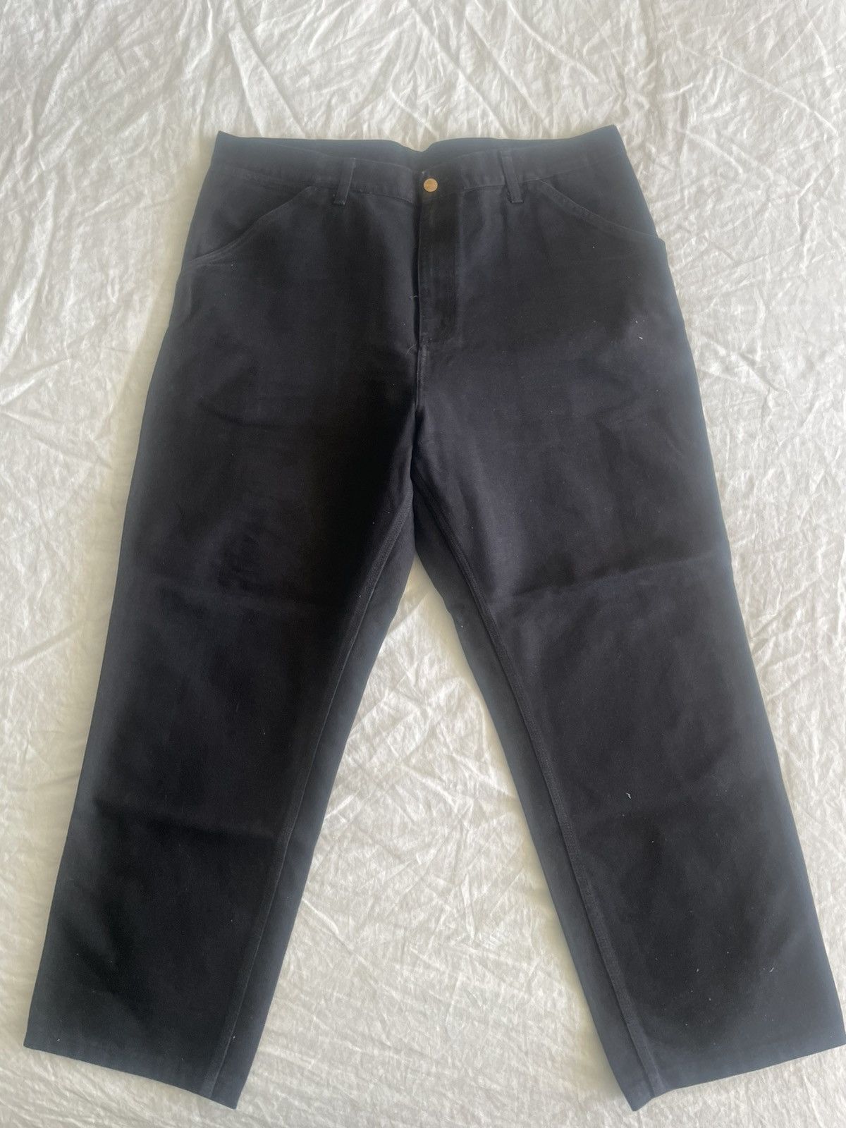 Carhartt Wip Black Carhartt WIP single-knee pants Size US 38 / EU 54 - 2 Thumbnail