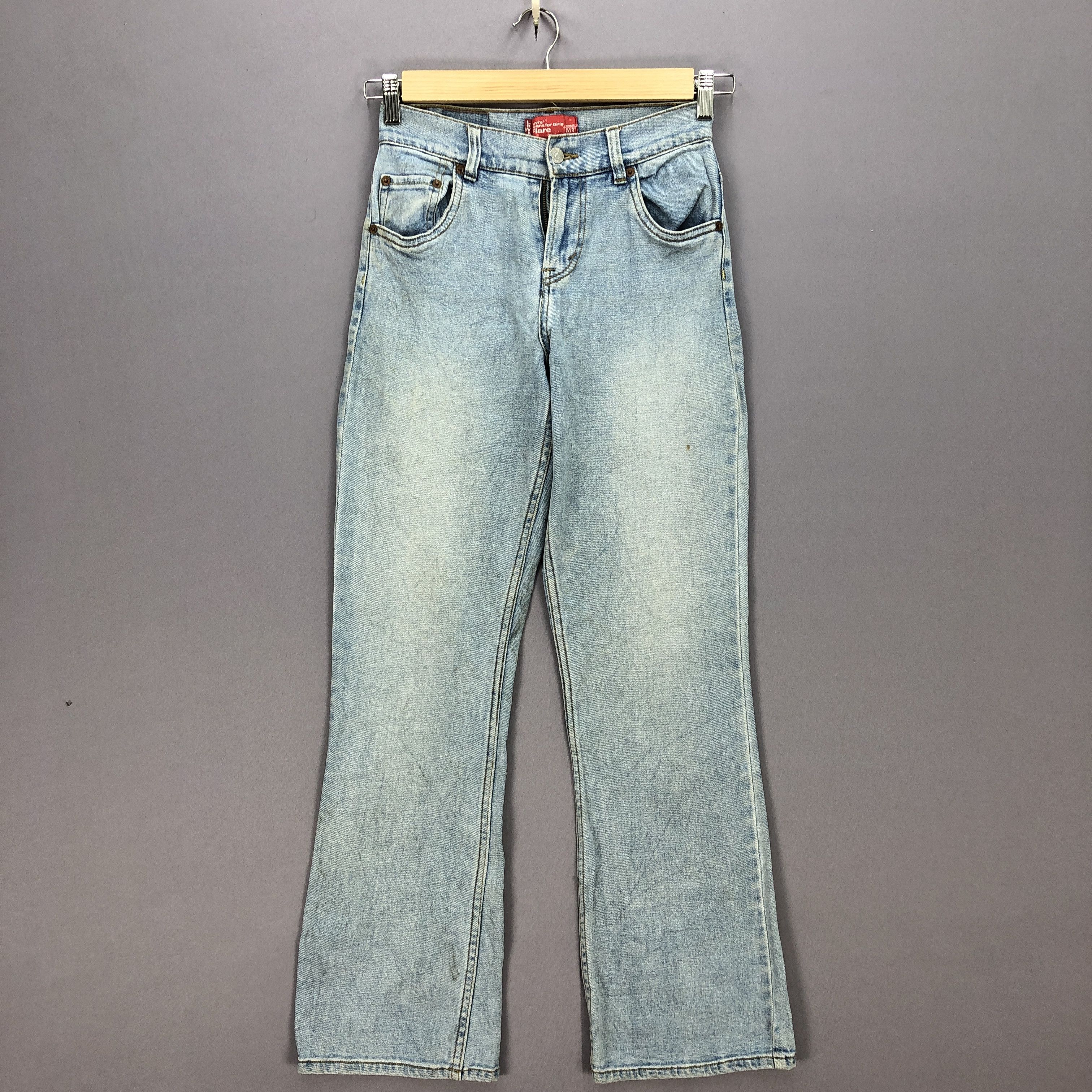 Levi's Vintage Levis 517 Wide Leg Jeans Levi's Flare Bootcut Denim Size 24" / US 00 / IT 34 - 1 Thumbnail