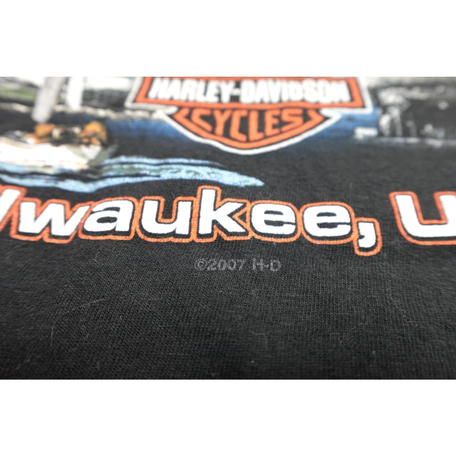 Harley Davidson Harley-Davidson Shirt Mens Medium Black USA Milwaukee House Of Harley-Davidson Size US M / EU 48-50 / 2 - 4 Thumbnail