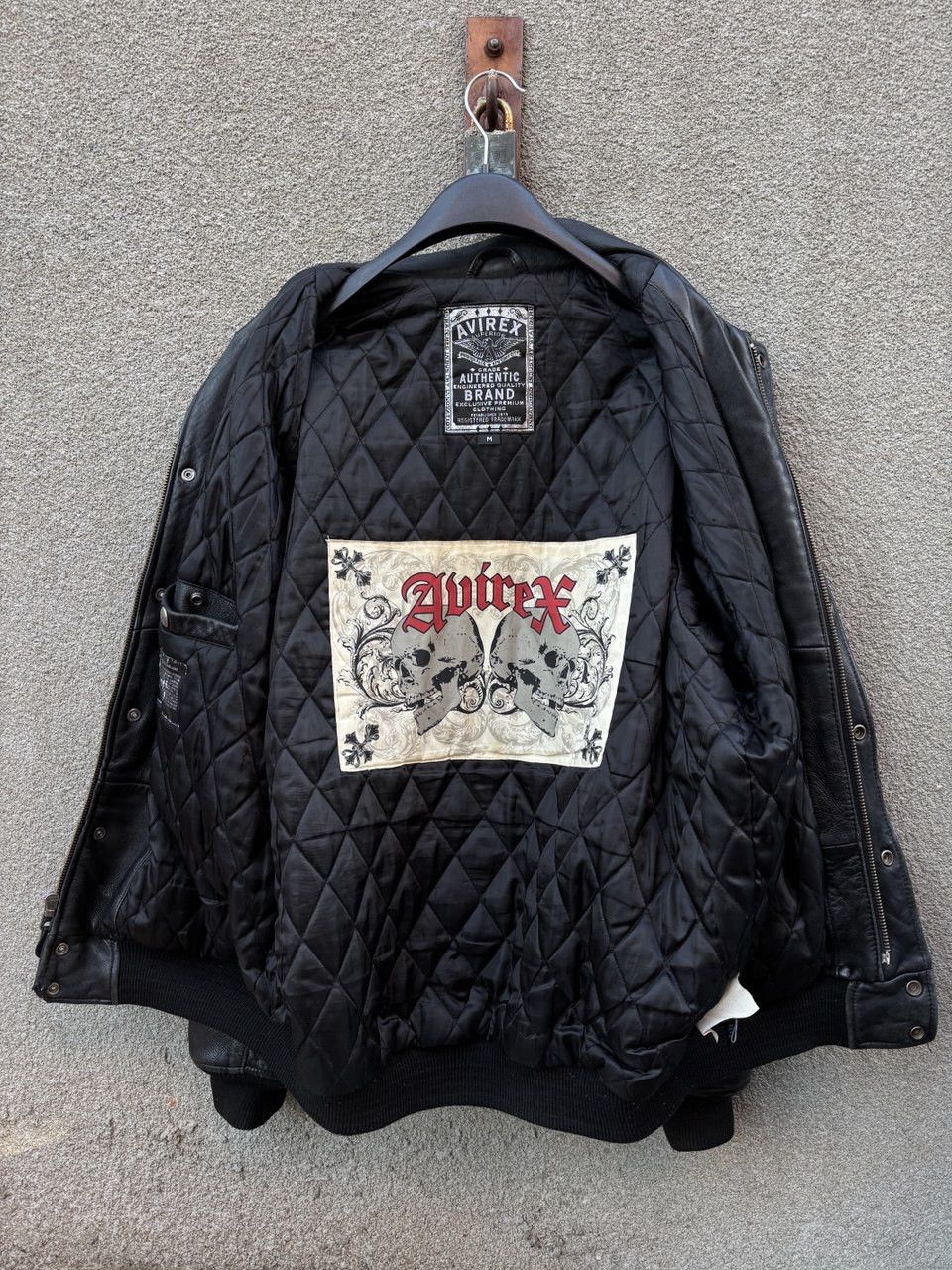Avirex Avirex Vintage Leather Jacket Size US M / EU 48-50 / 2 - 5 Thumbnail