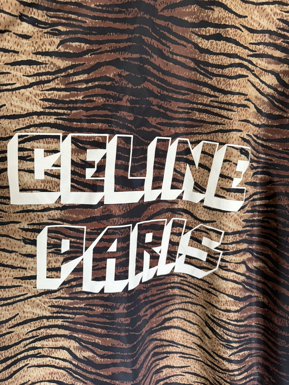 Celine $1.9k Celine tiger animal logo print coach jacket S M L Hedi Size US M / EU 48-50 / 2 - 19 Thumbnail
