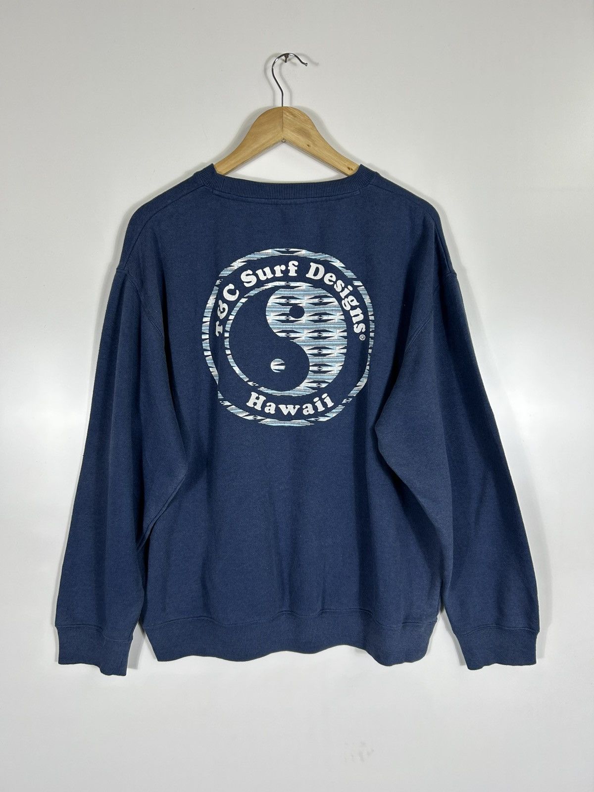 Vintage ⚡️Vintage T&C Surf Design Hawaii Sweatshirt Size US L / EU 52-54 / 3 - 11 Thumbnail