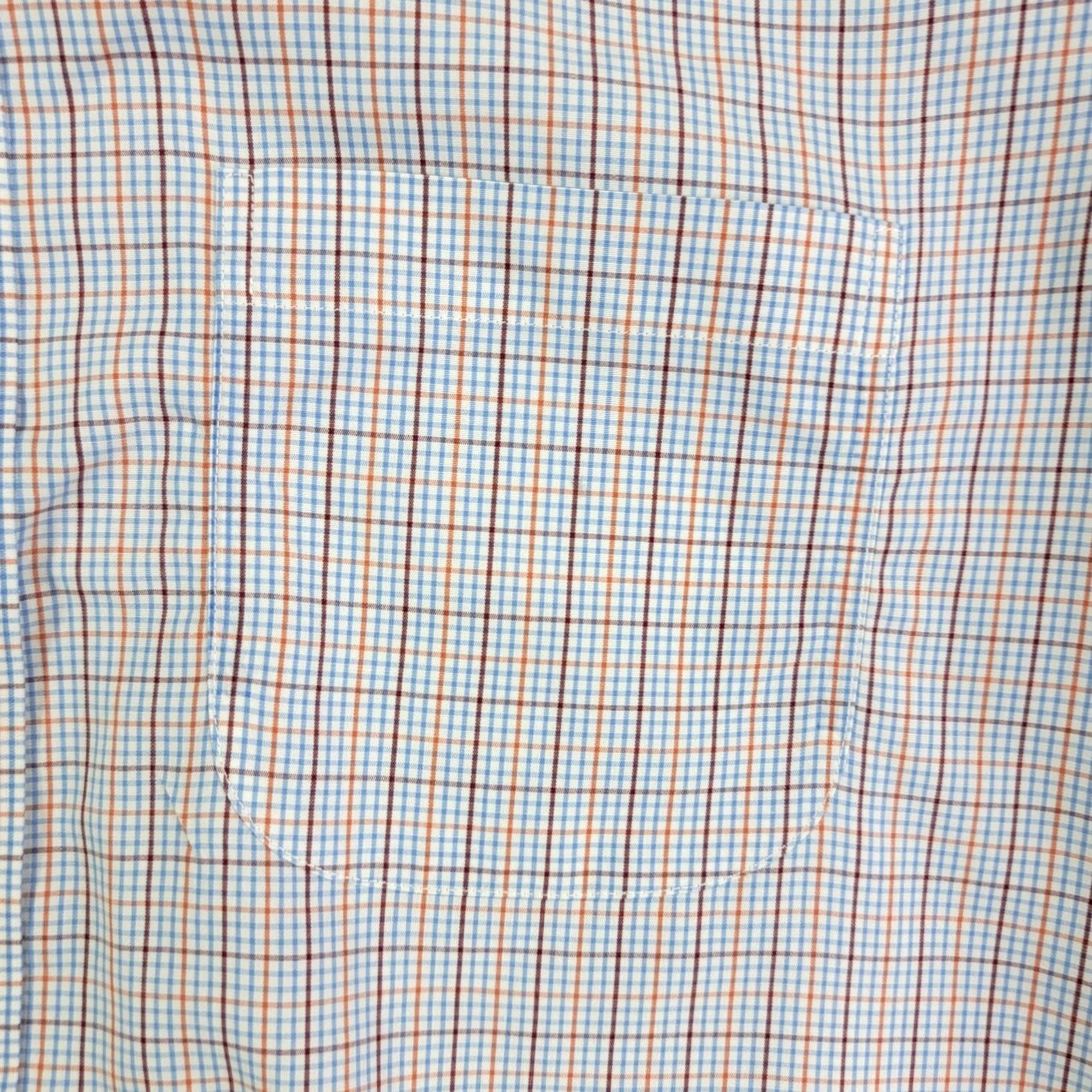 Brooks Brothers Brooks Brothers shirt Men 15 1/2 - 35 Non Iron check Dress casual traditional Shirt Adults Size US L / EU 52-54 / 3 - 2 Thumbnail