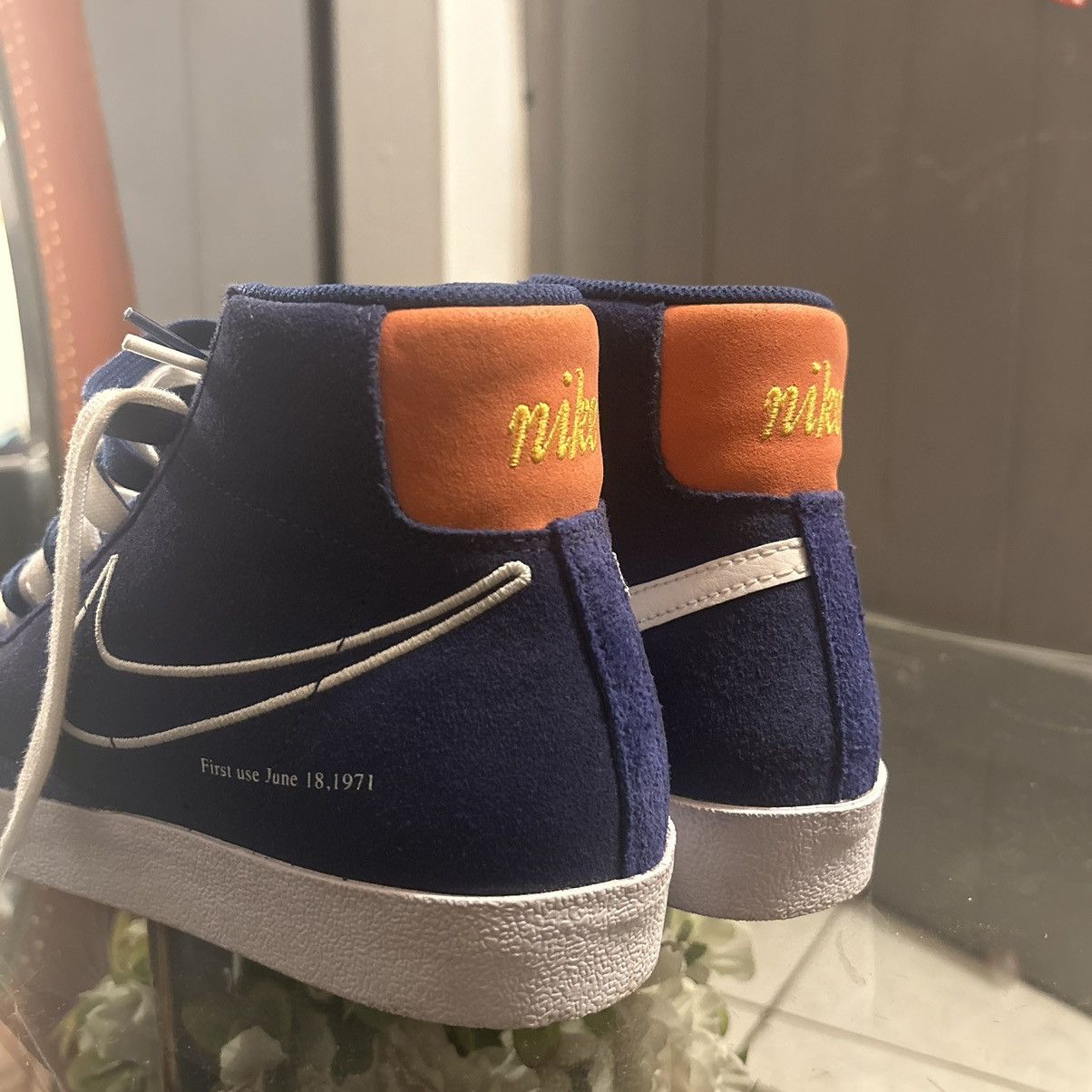 Nike Nike Blazer Mid '77 Royal Blue Size US 10.5 / EU 43-44 - 4 Thumbnail