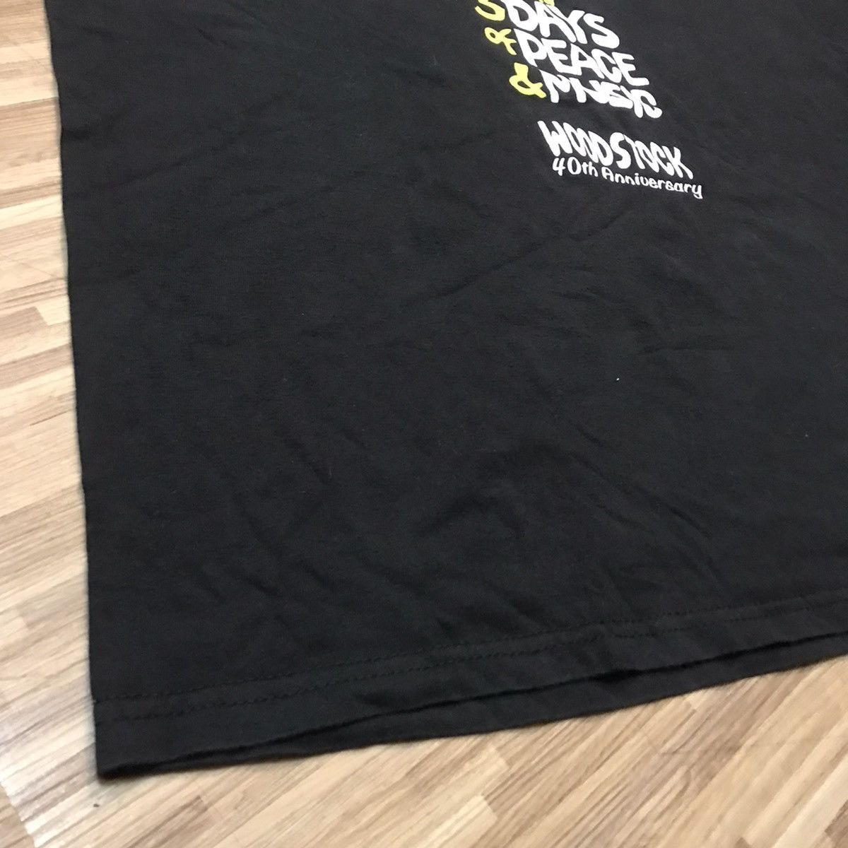 Band Tees BAND WOODSTOCK 40th ANNIVERSARY 2008s RARE TEE Size US XL / EU 56 / 4 - 4 Thumbnail