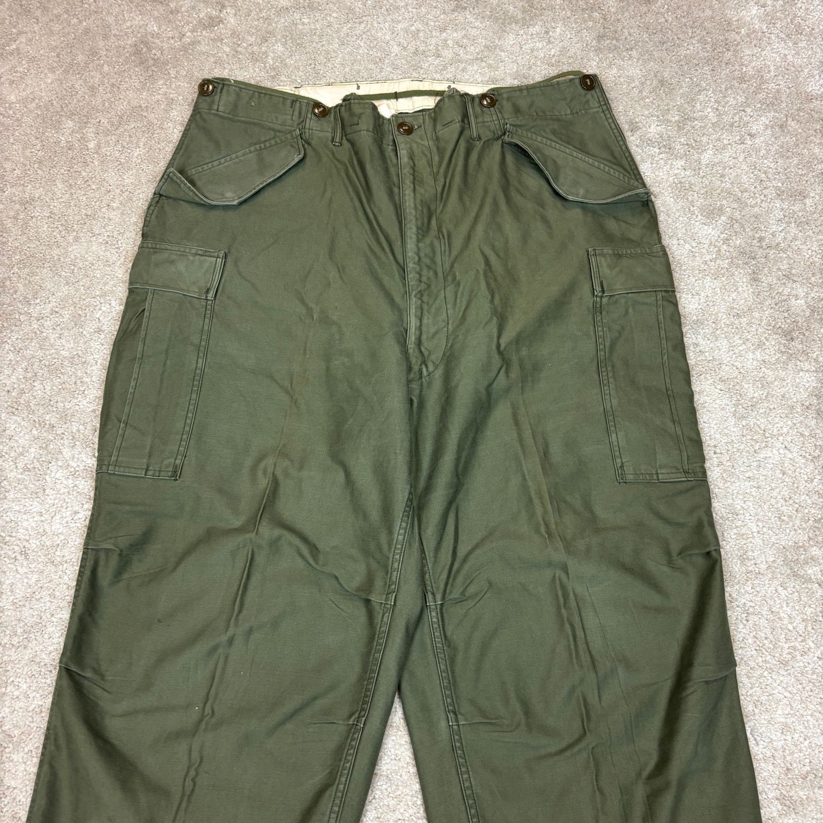 Vintage Vintage M-1951 Field Trousers OG-107 Cargo Pants Size US 40 / EU 56 - 2 Thumbnail