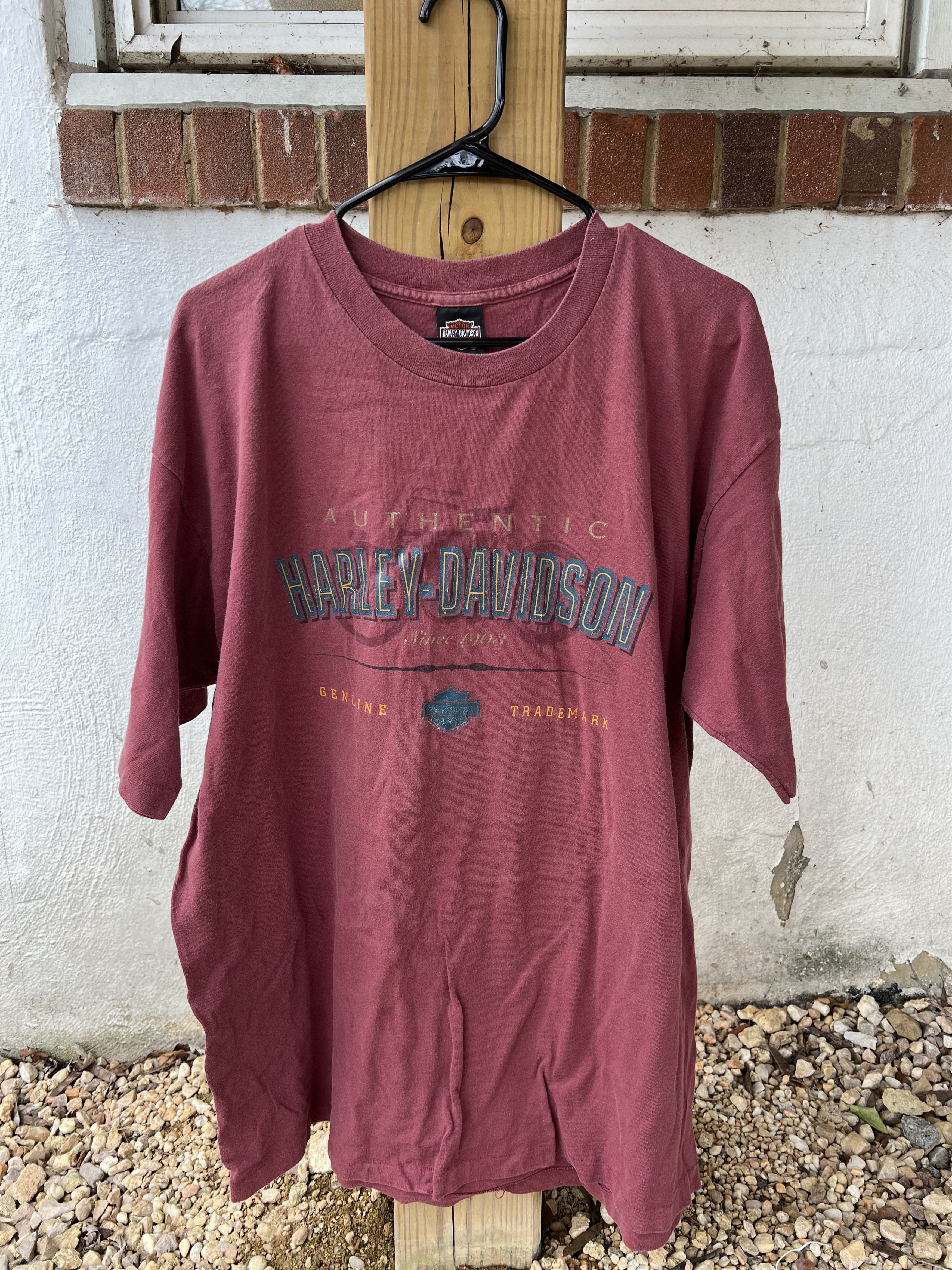 Harley Davidson 1997 Harley Davidson T-Shirt Aruba (Fits XL) Size US XXL / EU 58 / 5 - 1 Thumbnail