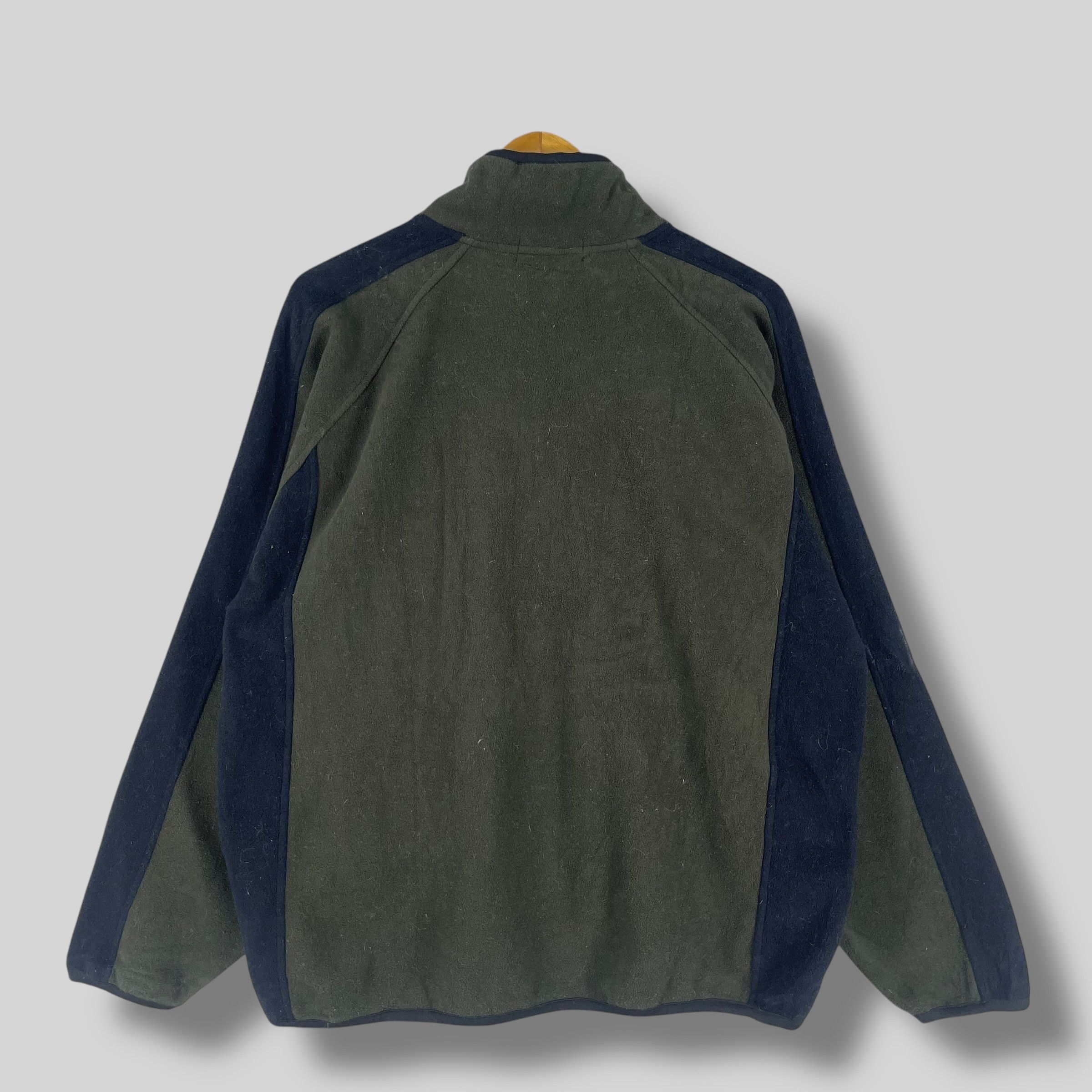 Benetton Vintage 90's BENETTON Formula 1 Half Zipper Fleece Jacket Size US L / EU 52-54 / 3 - 7 Thumbnail