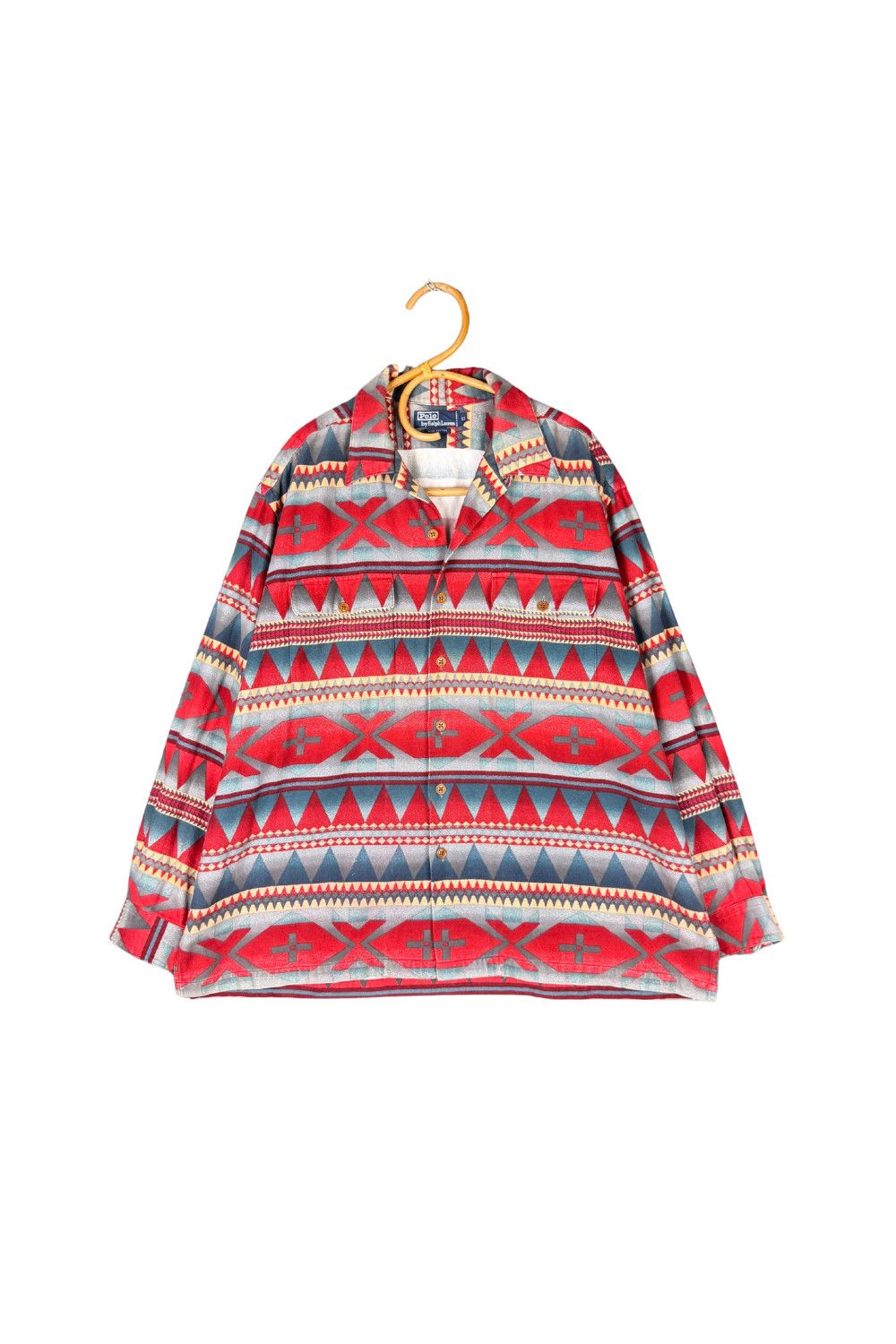 Polo Ralph Lauren fw94 Polo Ralph Lauren Southwestern Native Flannel Shirt XL Size US L / EU 52-54 / 3 - 1 Thumbnail