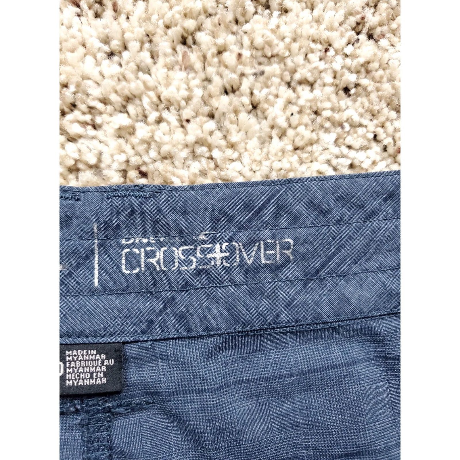 O'Neill VINTAGE? No. ONeill Crossover Hybrid Shorts Mens 40 Blue Quick Dry Cargo Pockets Stretch Size US 40 / EU 56 - 4 Thumbnail
