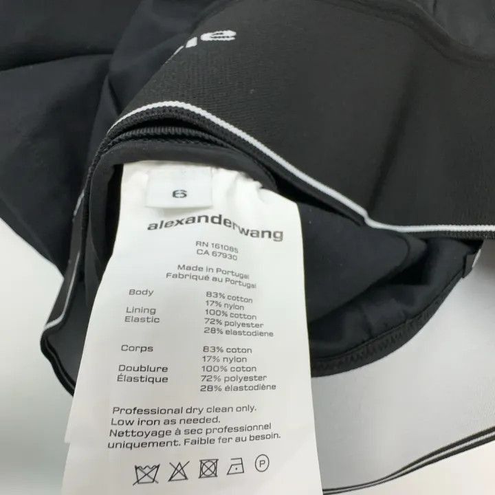 Alexander Wang Alexander Wang High-Waisted Logo Shorts for Women - Size 27" / US 4 / IT 40 - 5 Thumbnail
