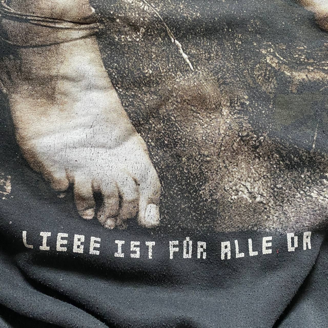 Band Tees VINTAGE 2009 Y2K RAMMSTEIN RARE AMAZING FADED BAND HOODIE Size US L / EU 52-54 / 3 - 4 Thumbnail