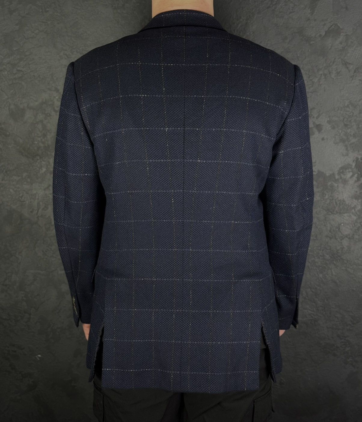 Kiton Kiton Napoli Trois Pommes Blazer 100% Cashmere Blazer Jacket Size 52R - 3 Thumbnail