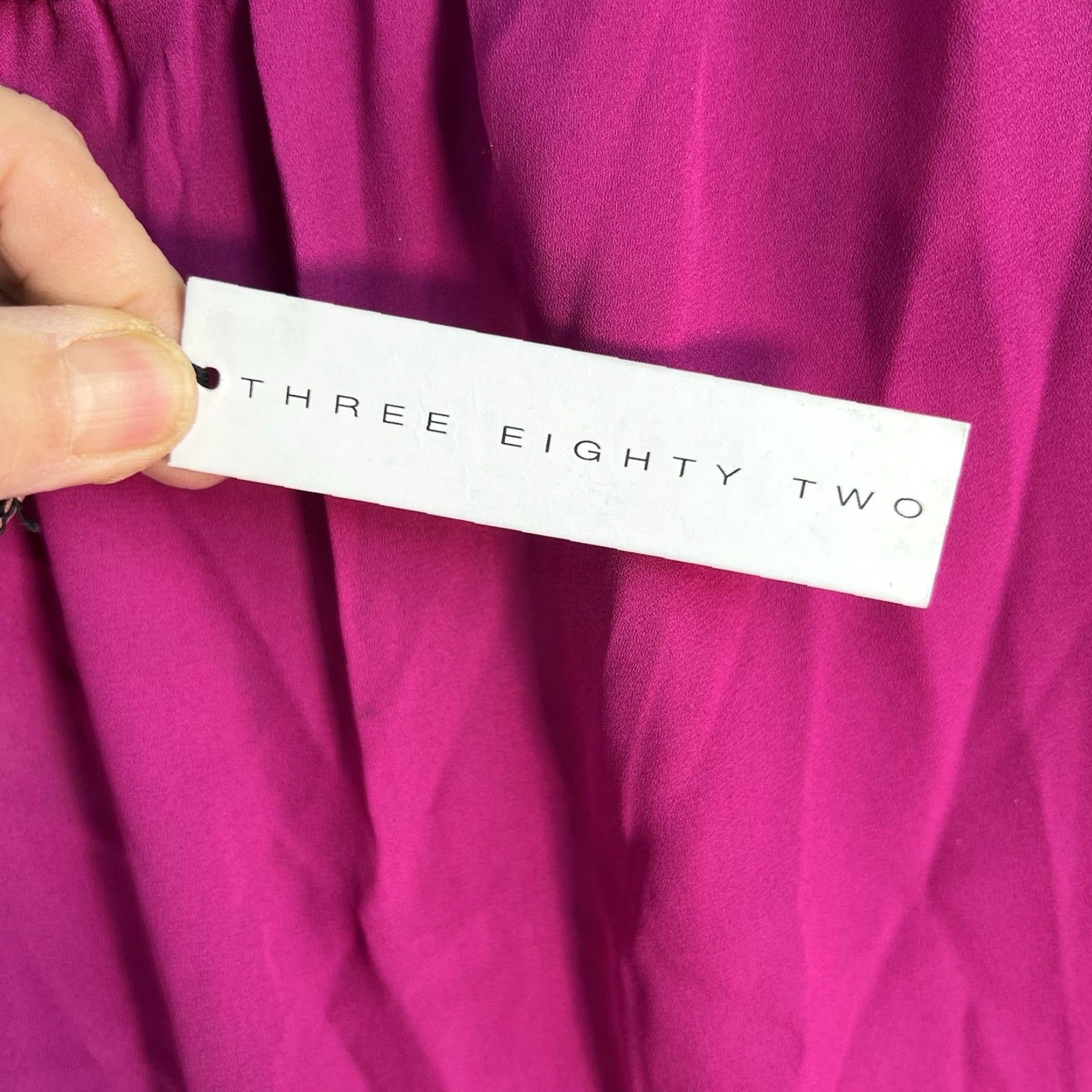 Vintage Three Eighty Two Top Women’s SZ L Purple Magenta NWT Size L / US 10 / IT 46 - 3 Thumbnail