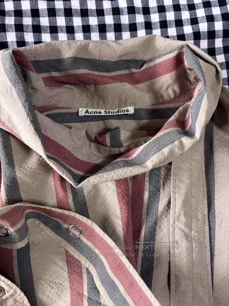Acne Studios Acne Studios Striped shirt Size 4XL / US 24-26 - 2 Thumbnail