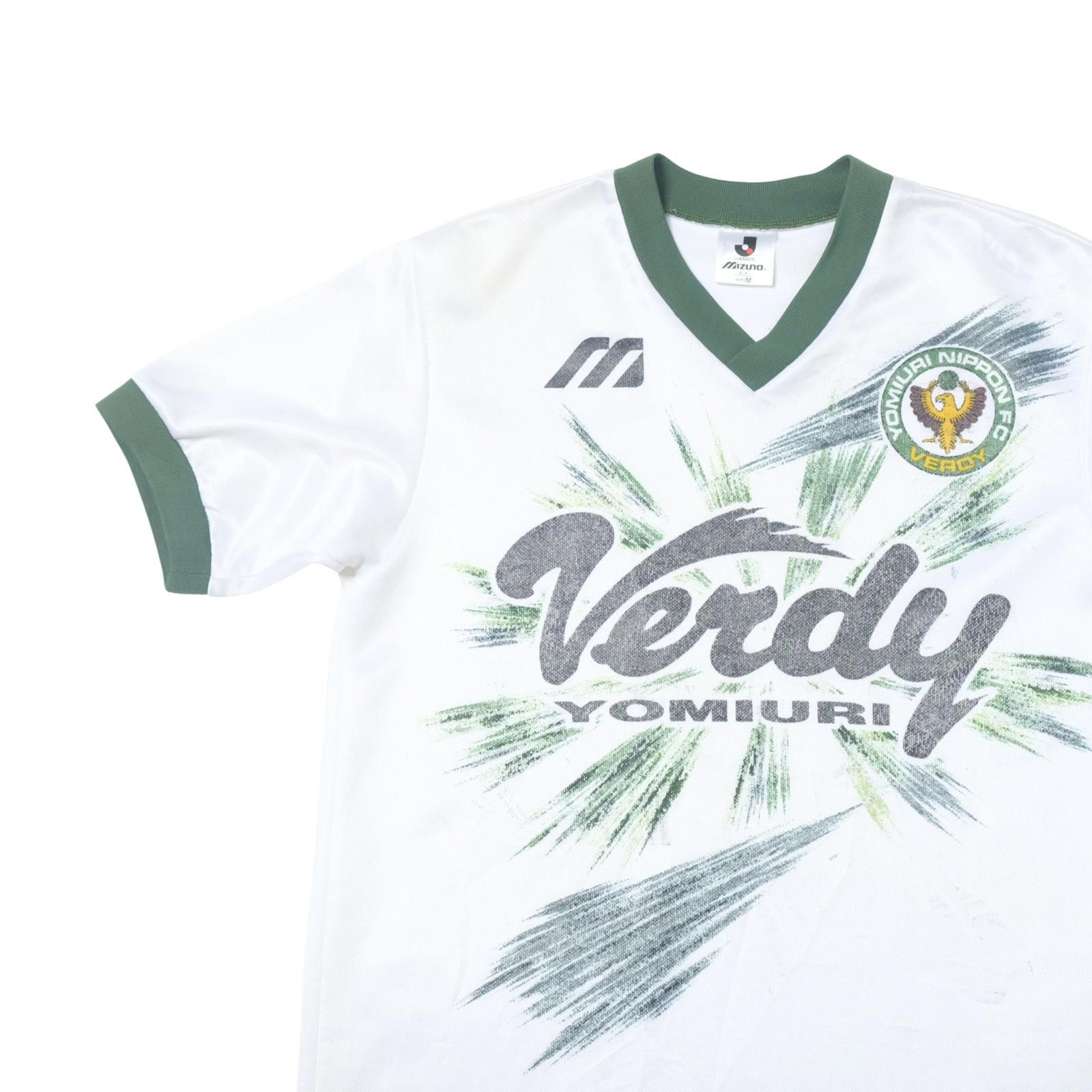 Mizuno 1993/94 Tokyo Verdy Training Shirt Mizuno J-League (M) Size US M / EU 48-50 / 2 - 3 Thumbnail