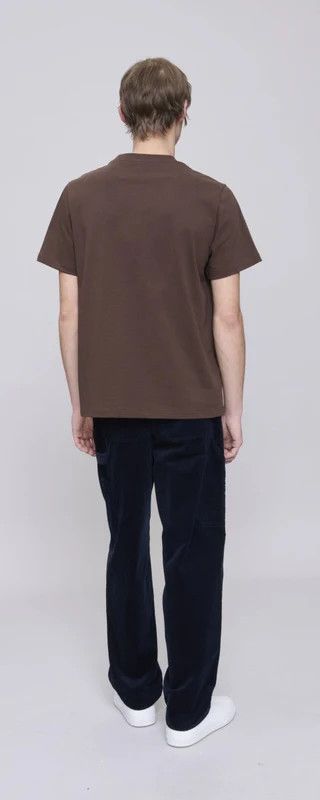 A.P.C. o1mle1125 Standard Rue Madame T-Shirt in Brown Size US S / EU 44-46 / 1 - 3 Thumbnail