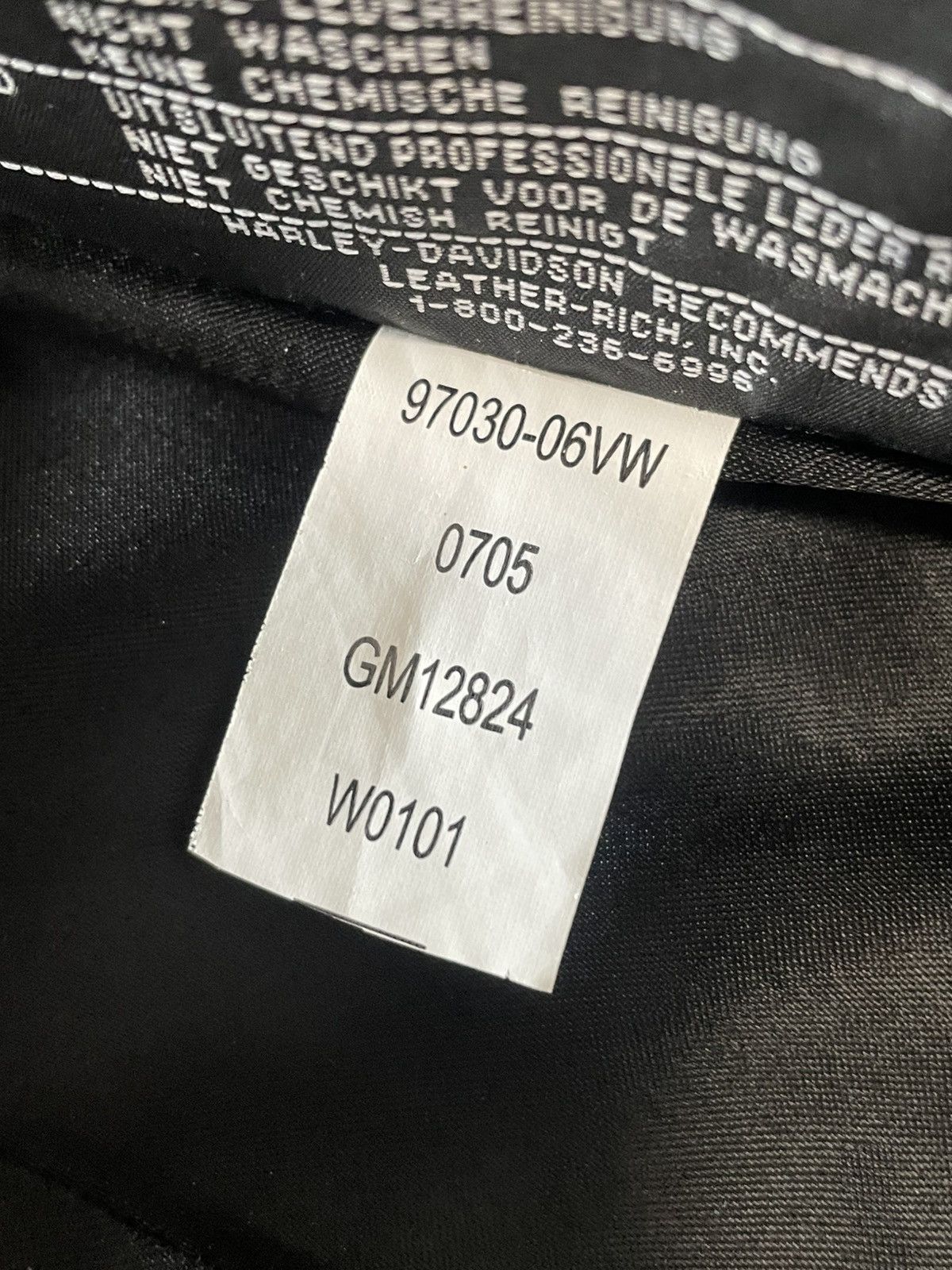 Harley Davidson Harley Davidson Black Leather Fur Collar Cropped Jacket Size L / US 10 / IT 46 - 10 Thumbnail