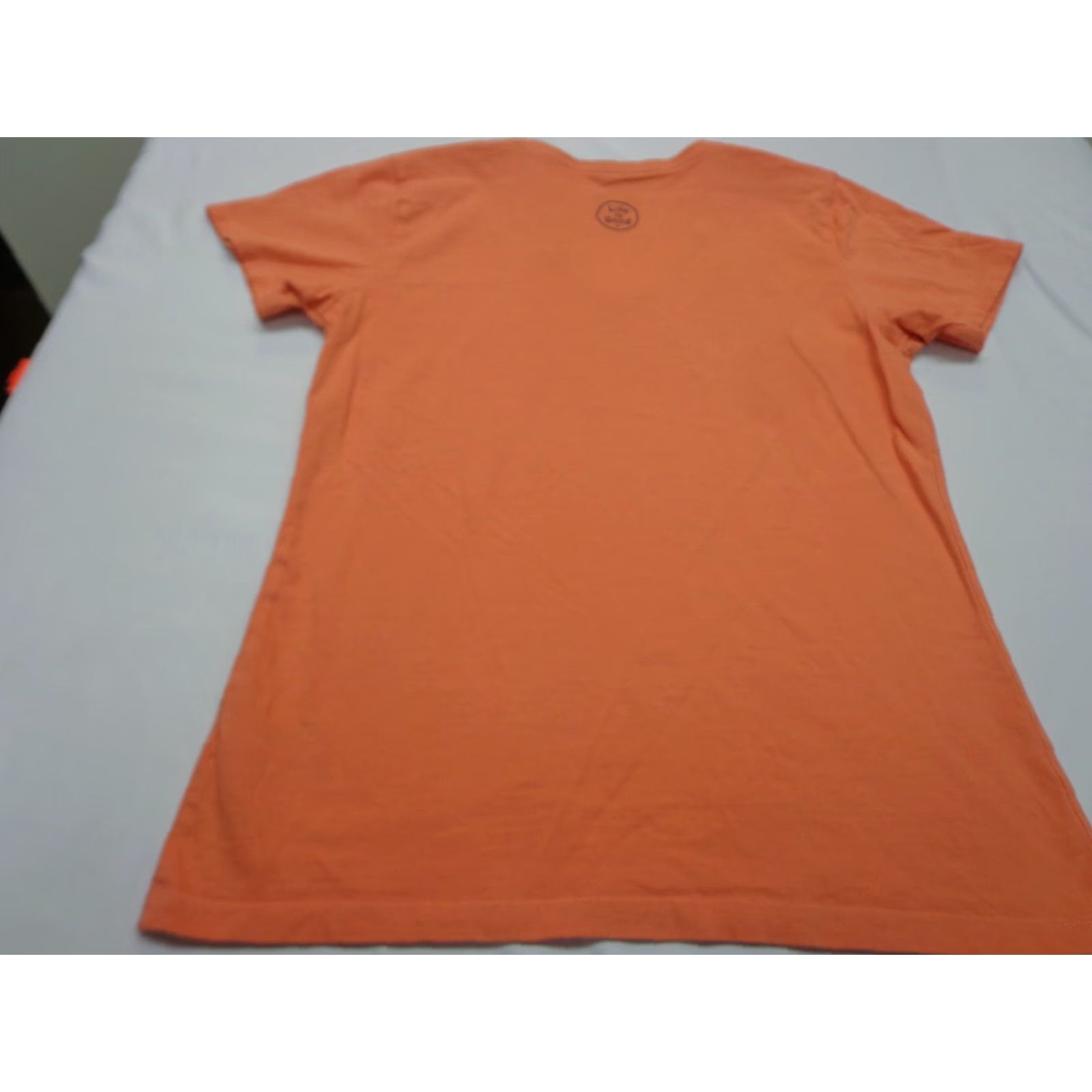 Life is Good Life is Good Crusher Tee V-Neck T Shirt Small Orange Women Short Sleeve 100% Cotton Logo Classic Casual All Seasons Fall Spring Summer Vintage No Size S / US 4 / IT 40 - 7 Thumbnail