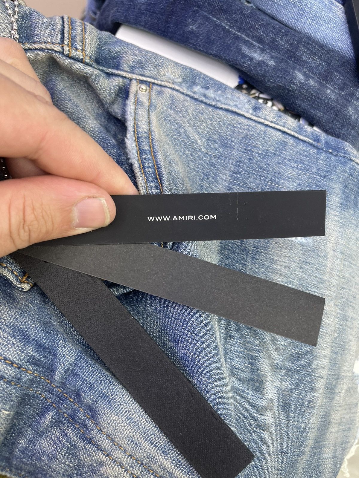 Amiri Amiri MX1 (Orange Plaid) jeans blue Size US 33 - 7 Thumbnail