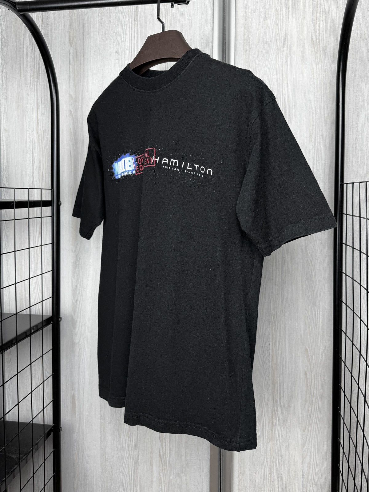 Hamilton Vintage 2002 Men In Black 2 Movie Promo Tee MIB Will Smith Size US L / EU 52-54 / 3 - 5 Thumbnail