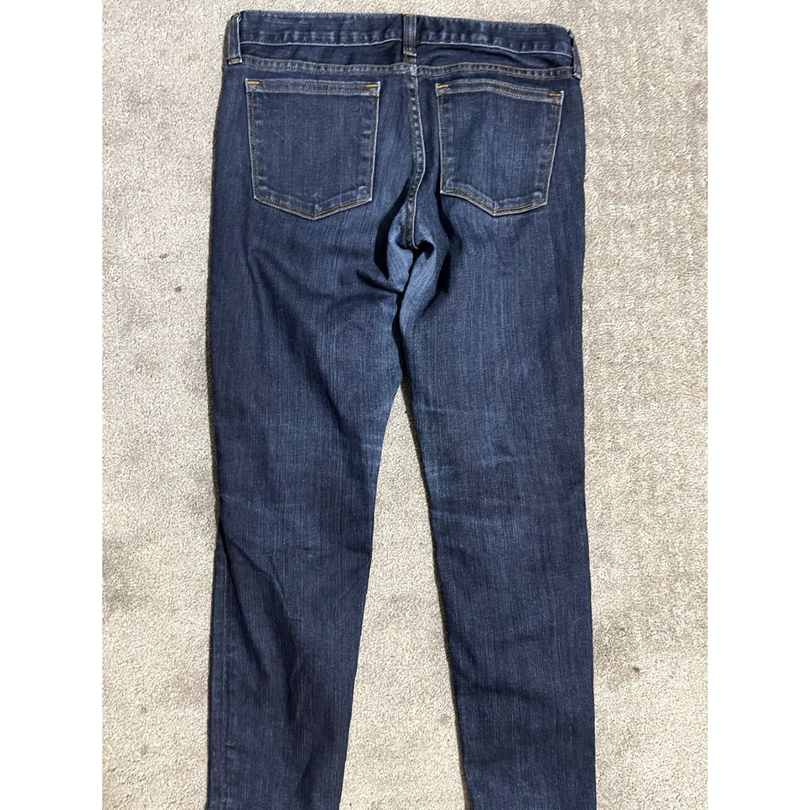 Vintage J Crew Jeans Toothpick Skinny Garment-Printed Floral Summer Blue 28 28in Ankle Denim Regular Size Teens Mens Womens Size 28" / US 6 / IT 42 - 3 Thumbnail