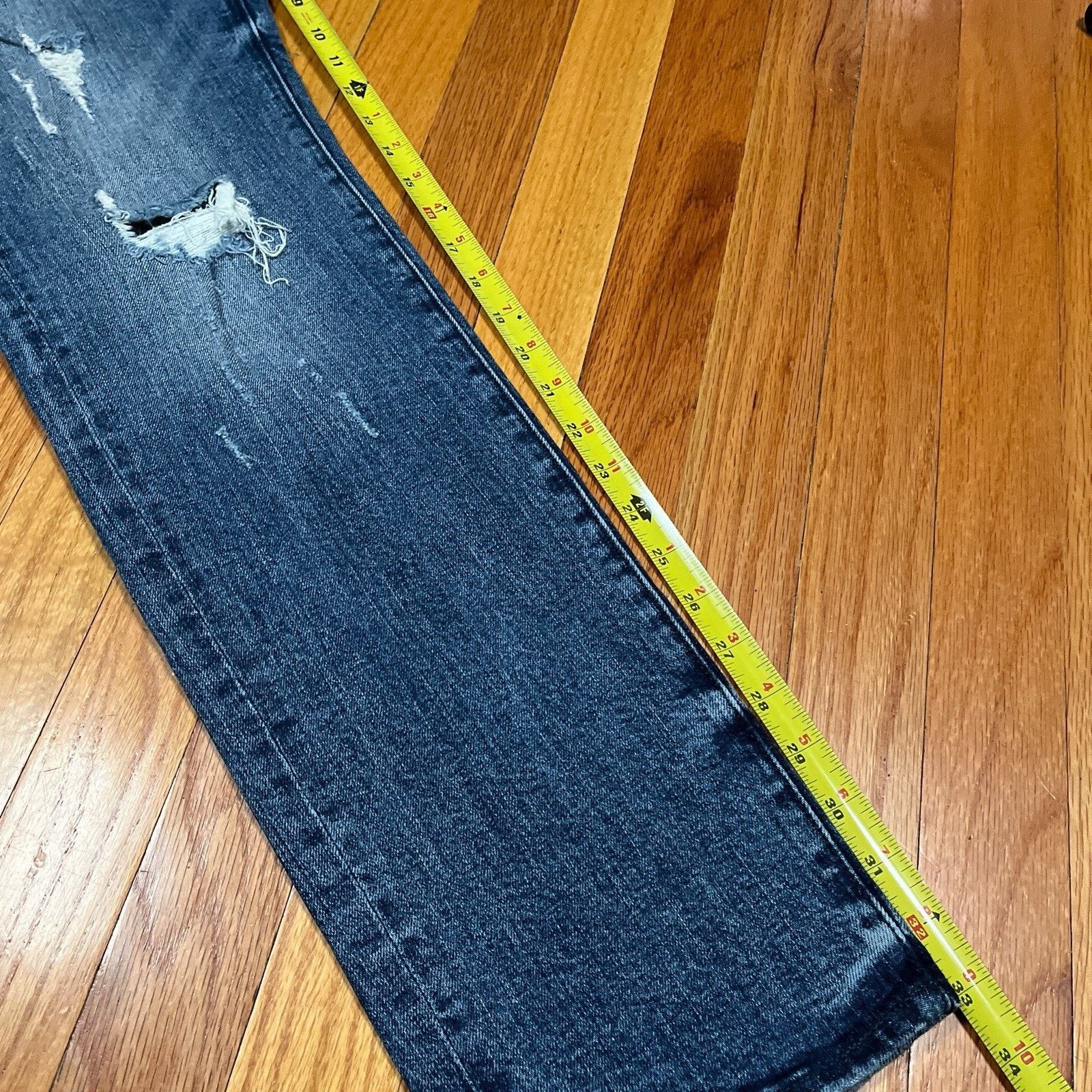 Prps PRPS 36x33 Le Sabre Slim Tapered Fit Stretch Ripped Jeans Size US 36 / EU 52 - 8 Thumbnail